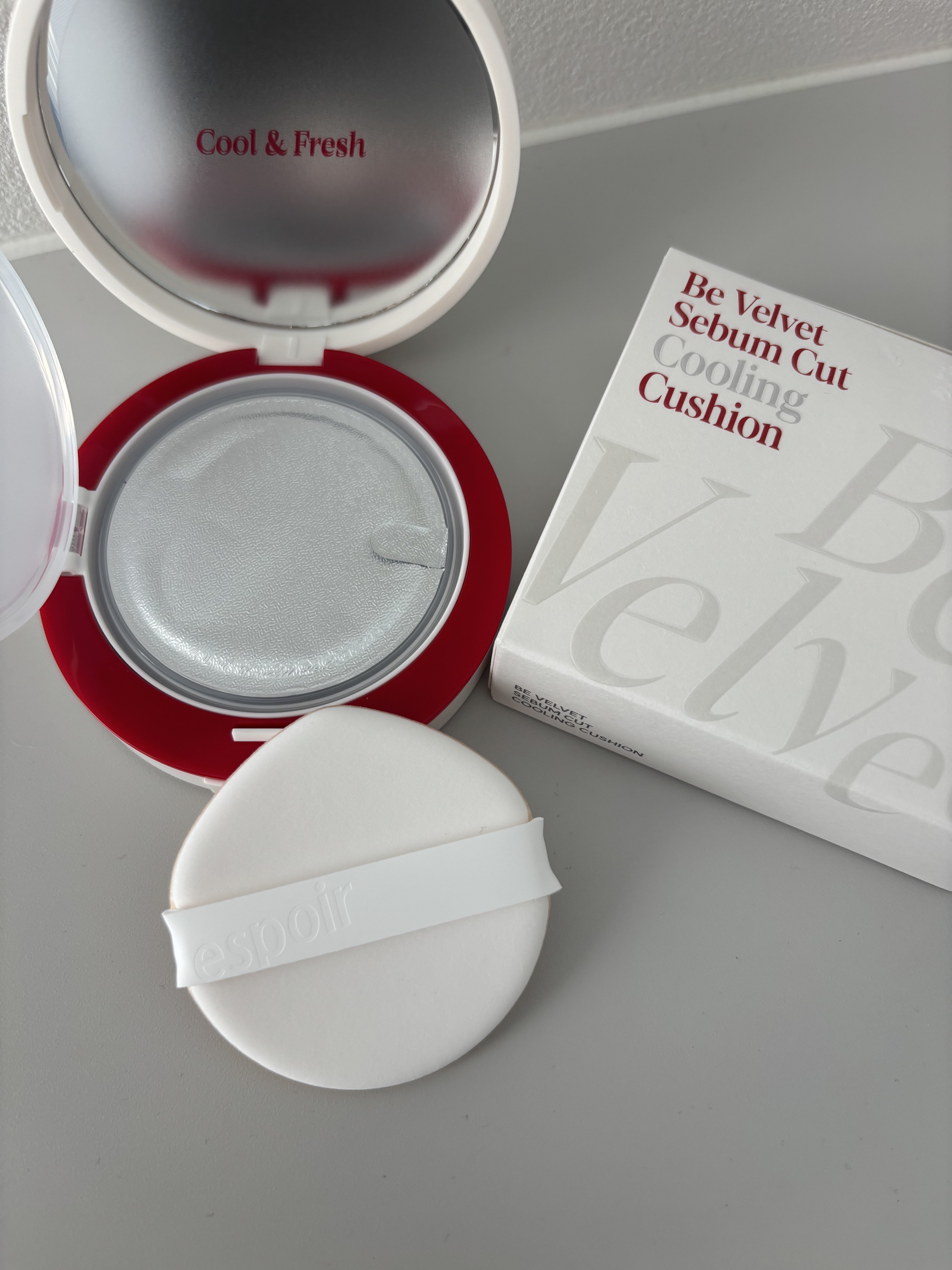 ビーベルベットカバークッション/espoir/クッションファンデーションを使ったクチコミ（3枚目）