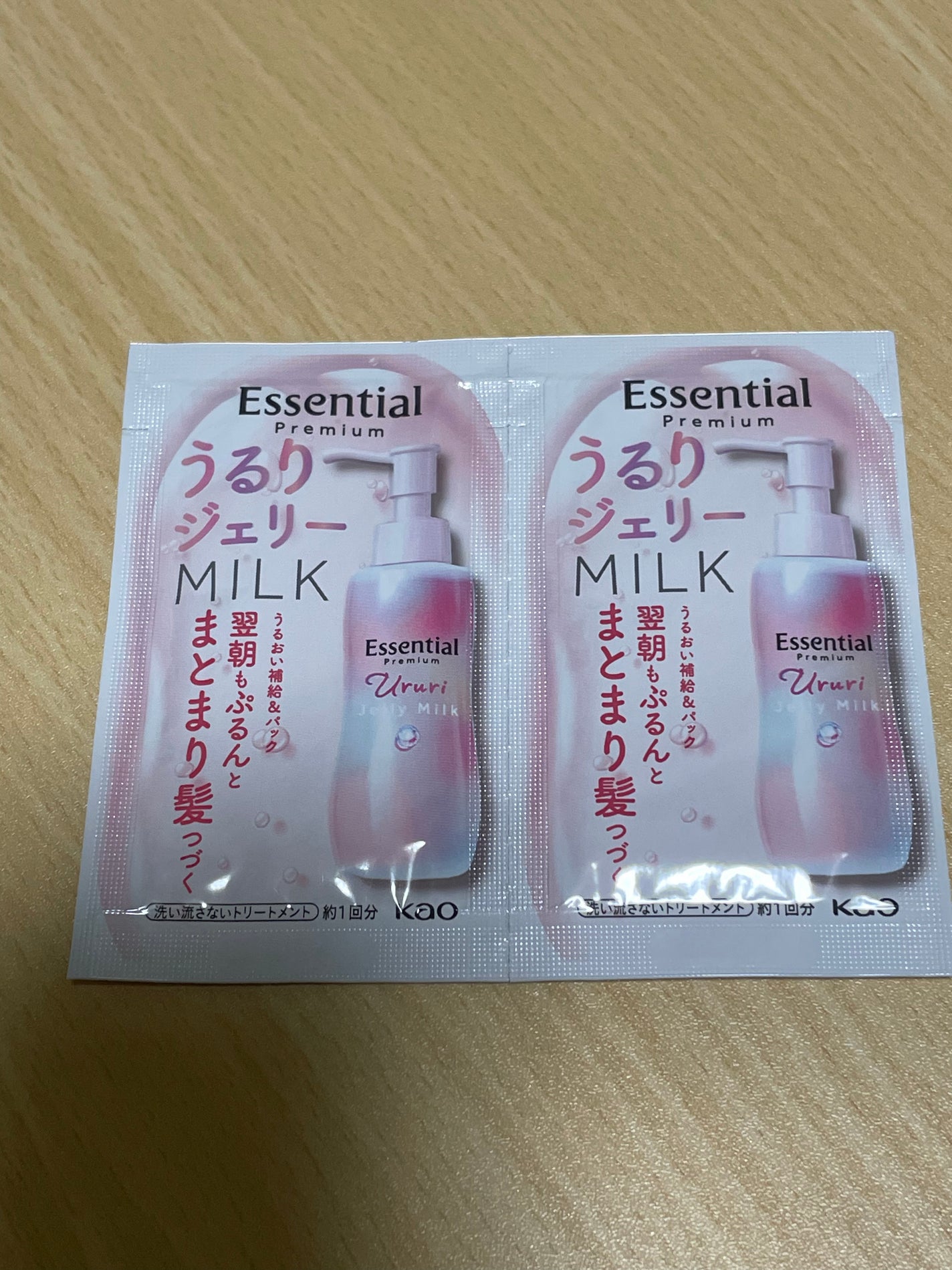 エッセンシャル プレミアム うるりジェリーミルク/エッセンシャル/ヘアミルクを使ったクチコミ(1枚目)