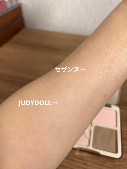 JUDYDOLL メリハリマスターパレット/JUDYDOLL/パウダーハイライトを使ったクチコミ(6枚目)