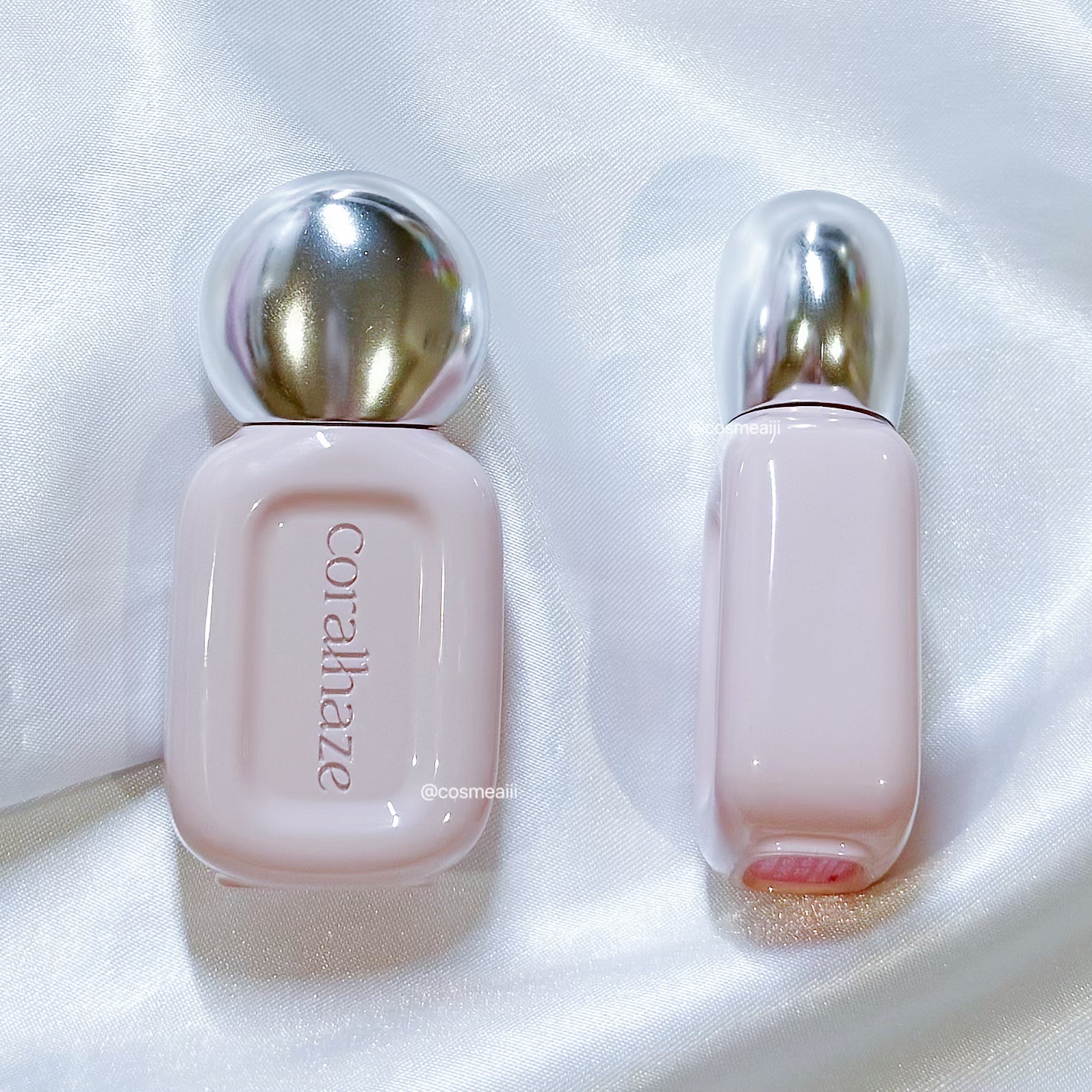 デュー ドロップ ティント/Coralhaze/リップティントを使ったクチコミ（3枚目）