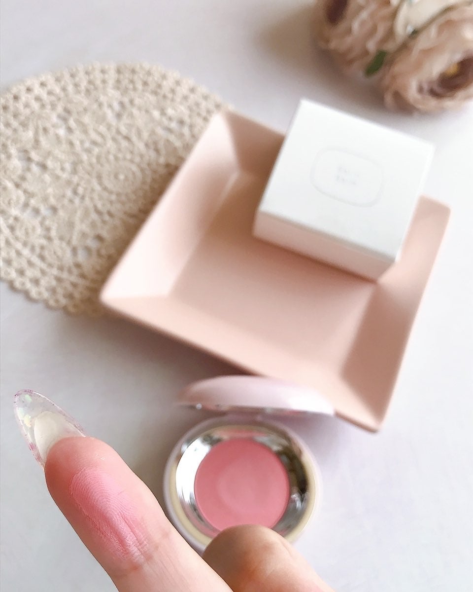 SATIN DOHWA BALM/Tooq/ジェル・クリームチークを使ったクチコミ(6枚目)