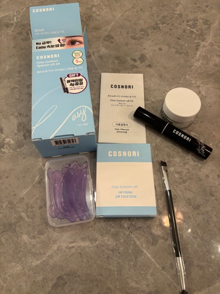 イージーアイラッシュリフトキット/COSNORI/その他キットセットを使ったクチコミ(3枚目)