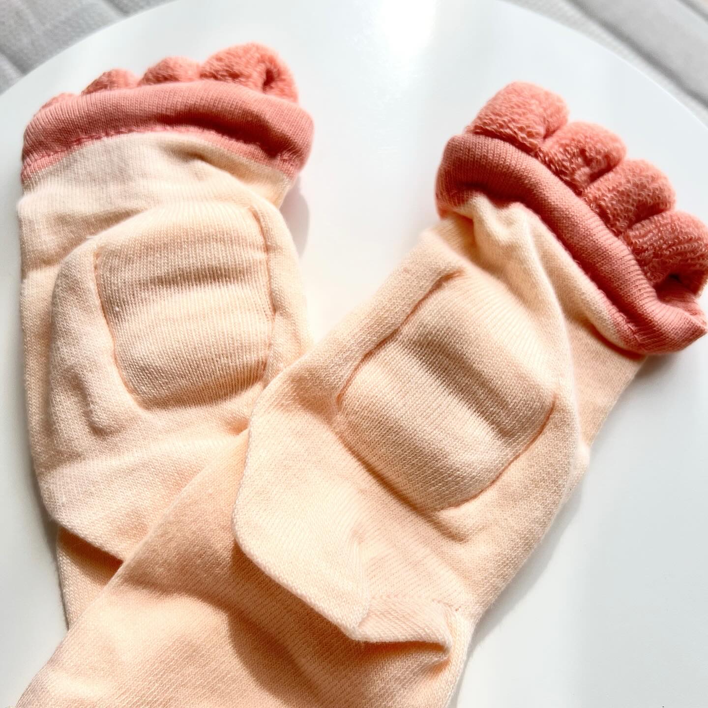 ベビーフット 足裏＆足指リフレソックス/ベビーフット/レッグ・フットケアを使ったクチコミ（2枚目）