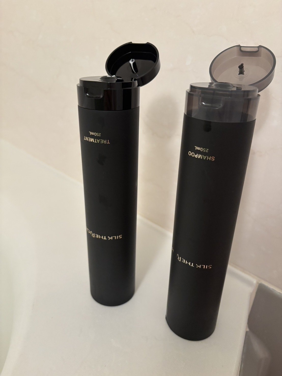 SILK THE RICH スカルプ&リペア シャンプー・トリートメント/SILK THE RICH/市販シャンプーを使ったクチコミ（1枚目）