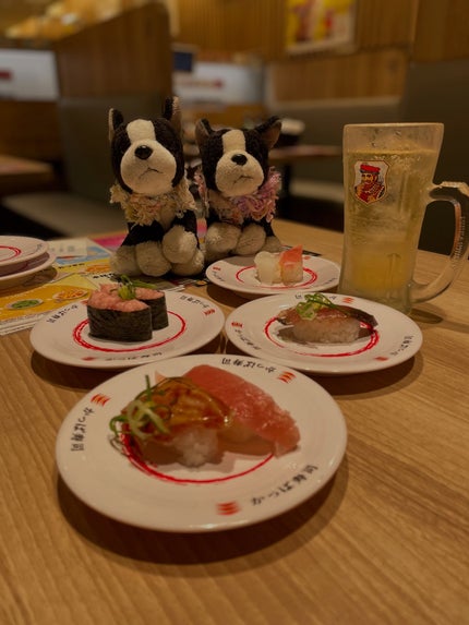 しのち☀️ on LIPS 「ナルトとにごやんのほっこり二人旅池袋のかっぱ寿司さんにお邪魔し..」(8枚目)