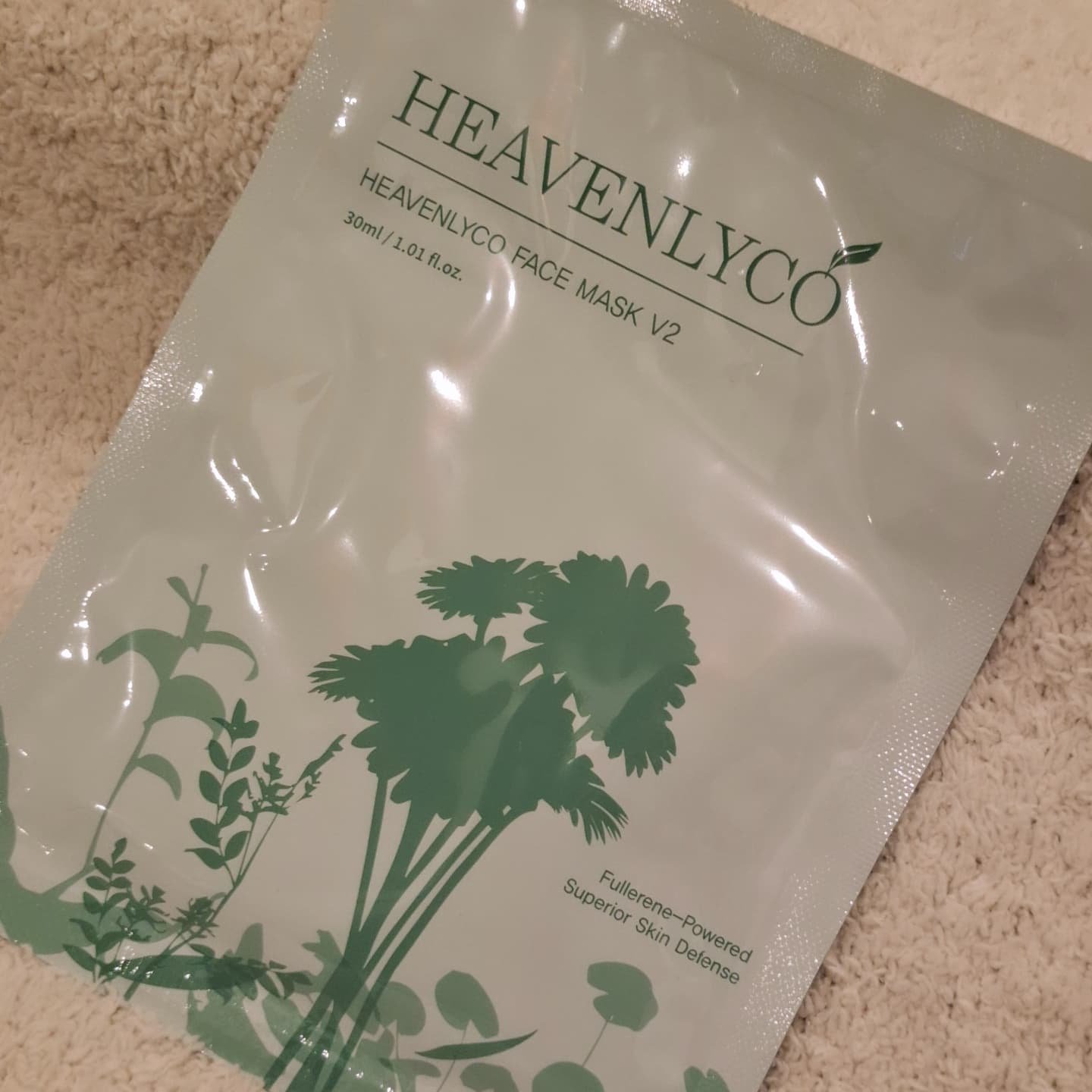 FaceMask V2/HEAVENLYCO/シートマスク・パックを使ったクチコミ（2枚目）