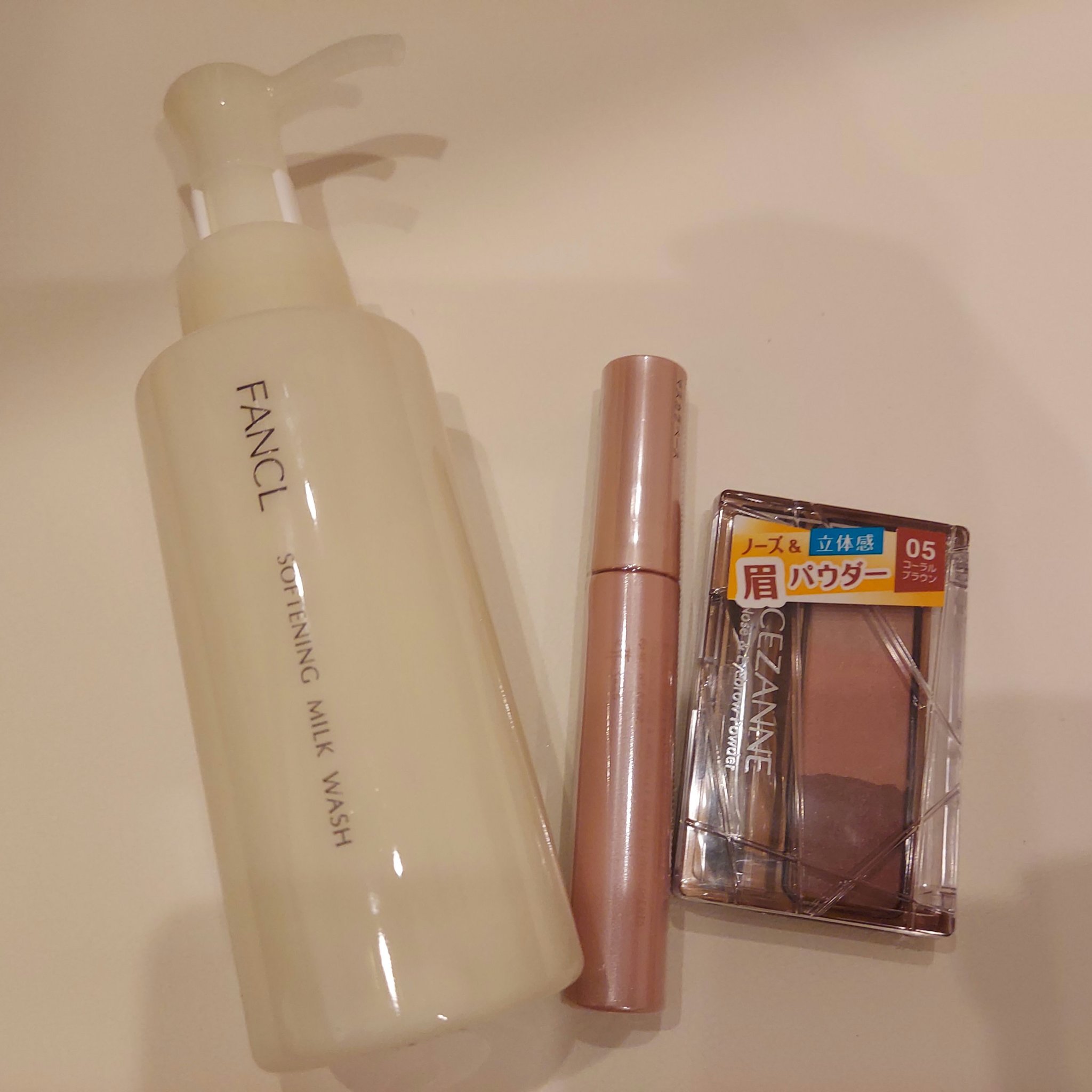 ノーズ＆アイブロウパウダー/CEZANNE/パウダーアイブロウを使ったクチコミ（1枚目）