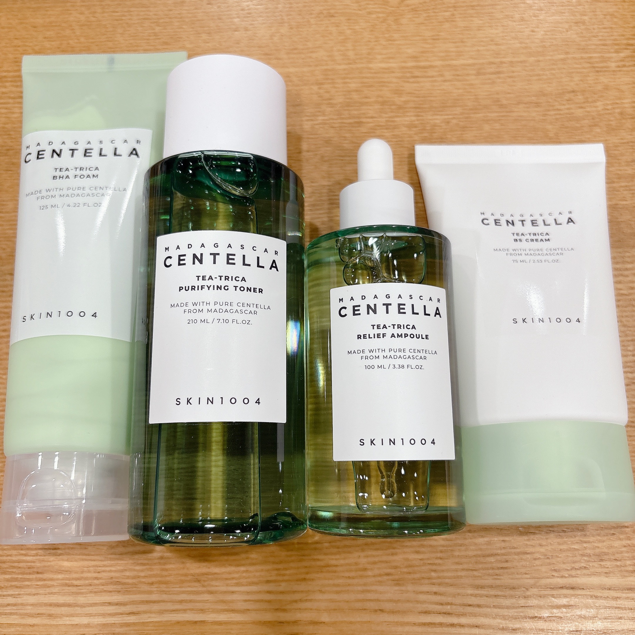 ティーツリカ リリーフ アンプル/SKIN1004/美容液を使ったクチコミ（2枚目）