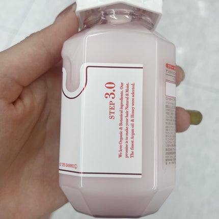 アンドハニー カラー コントロールリペア ヘアミルク3.0/ハローキティ/&honey/ヘアミルクを使ったクチコミ(4枚目)