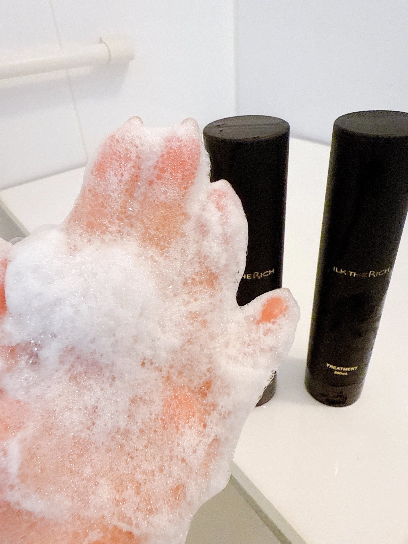 SILK THE RICH スカルプ&リペア シャンプー・トリートメント/SILK THE RICH/市販シャンプーを使ったクチコミ(5枚目)