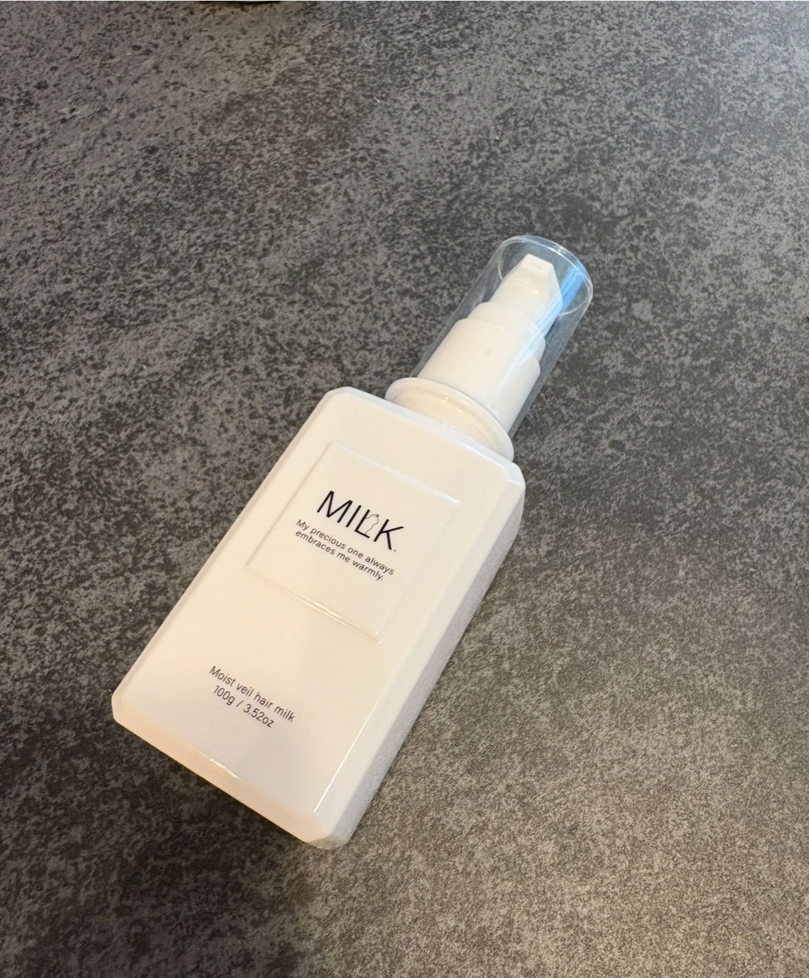 モイストヴェール ヘアミルク<無香料>/MILK./ヘアミルクを使ったクチコミ(1枚目)