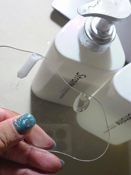 ストレートシャンプー/ストレートトリートメント ホワイトブロッサムの香り/Straine/市販シャンプーを使ったクチコミ(1枚目)