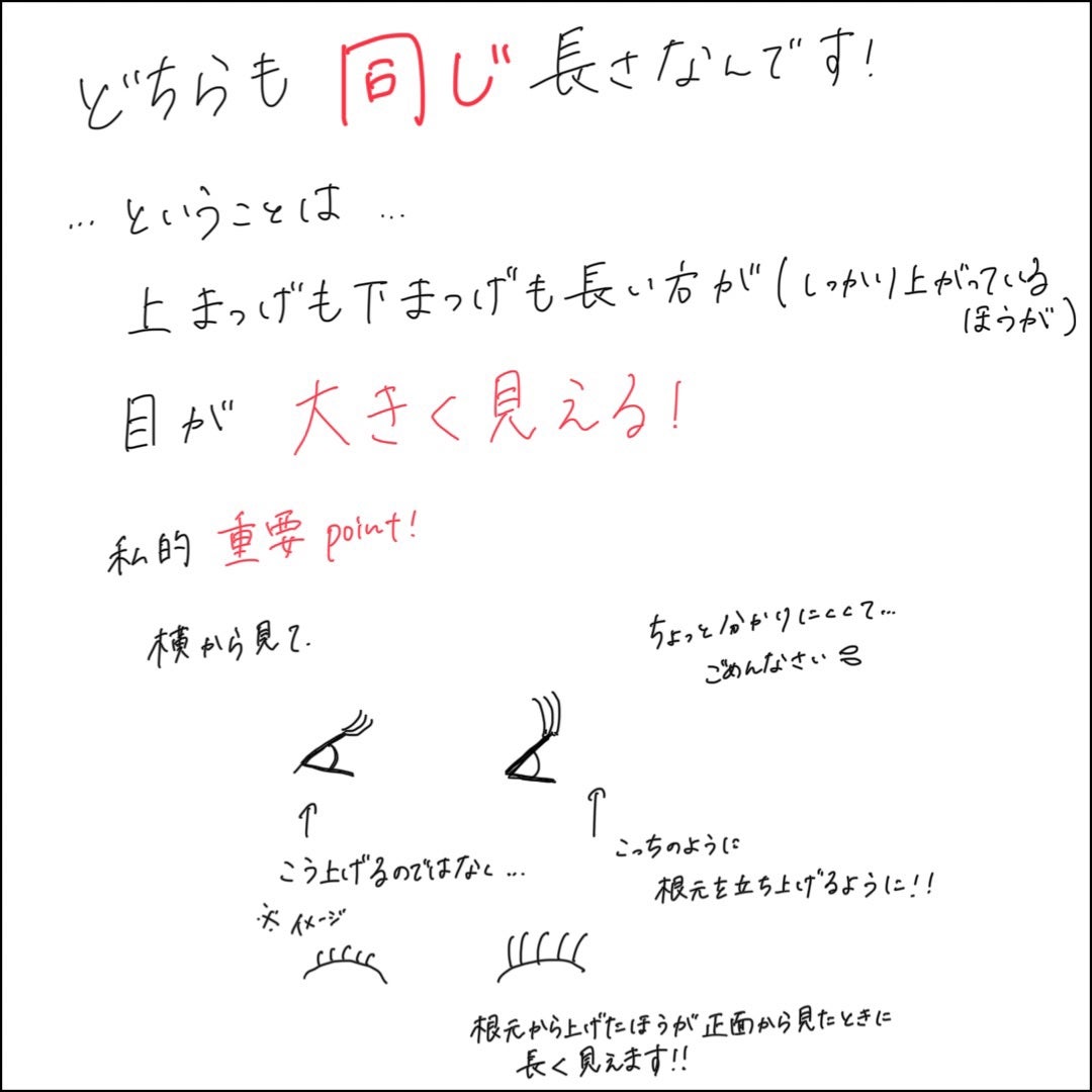 mi on LIPS 「今回はまつげについて詳しく書いてみました!まつげが一番メイクし..」(4枚目)