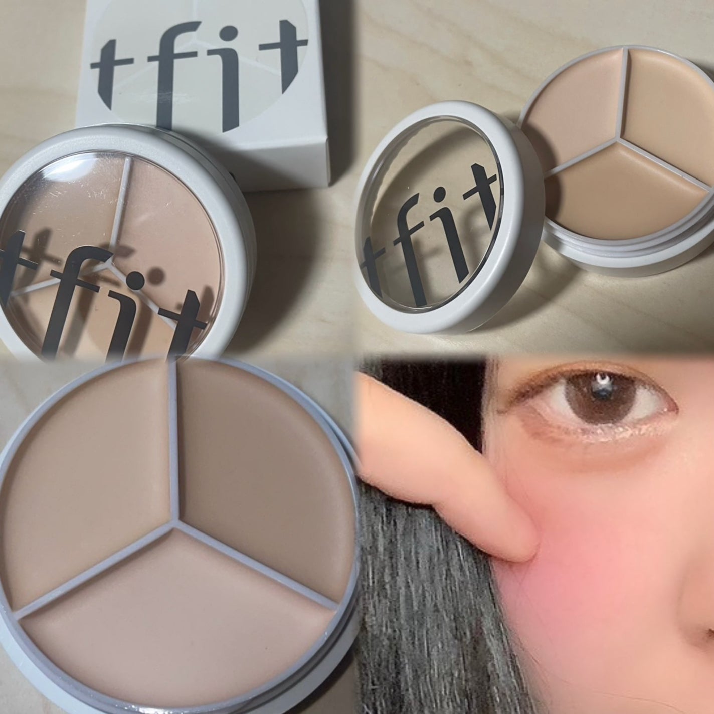 カバーアッププロコンシーラー/TFIT/パレットコンシーラーを使ったクチコミ(1枚目)