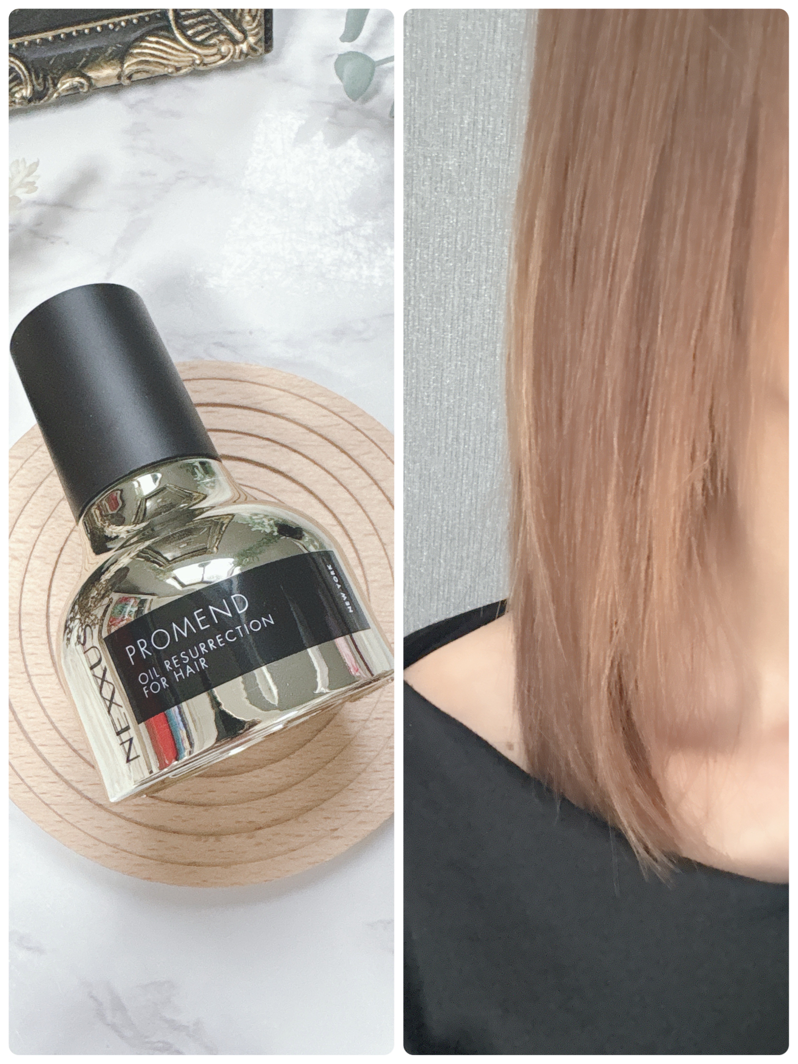 ネクサス プロメンド オイルリザレクション ヘアオイル/NEXXUS(ネクサス)/ヘアオイルを使ったクチコミ（3枚目）