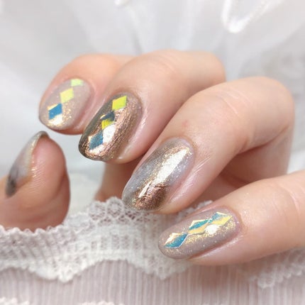 ミルクティ on LIPS 「✴✴#夏ブラウンネイル🤎✴使用色paネイル(@pa_nail)..」(1枚目)
