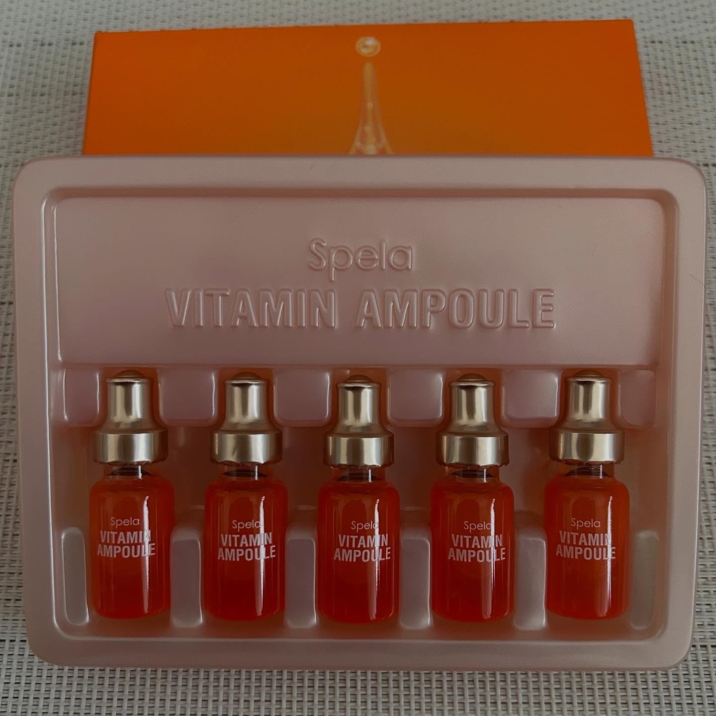 ビタミンアンプル2ml（5本入り）/Spela/美容液を使ったクチコミ（2枚目）