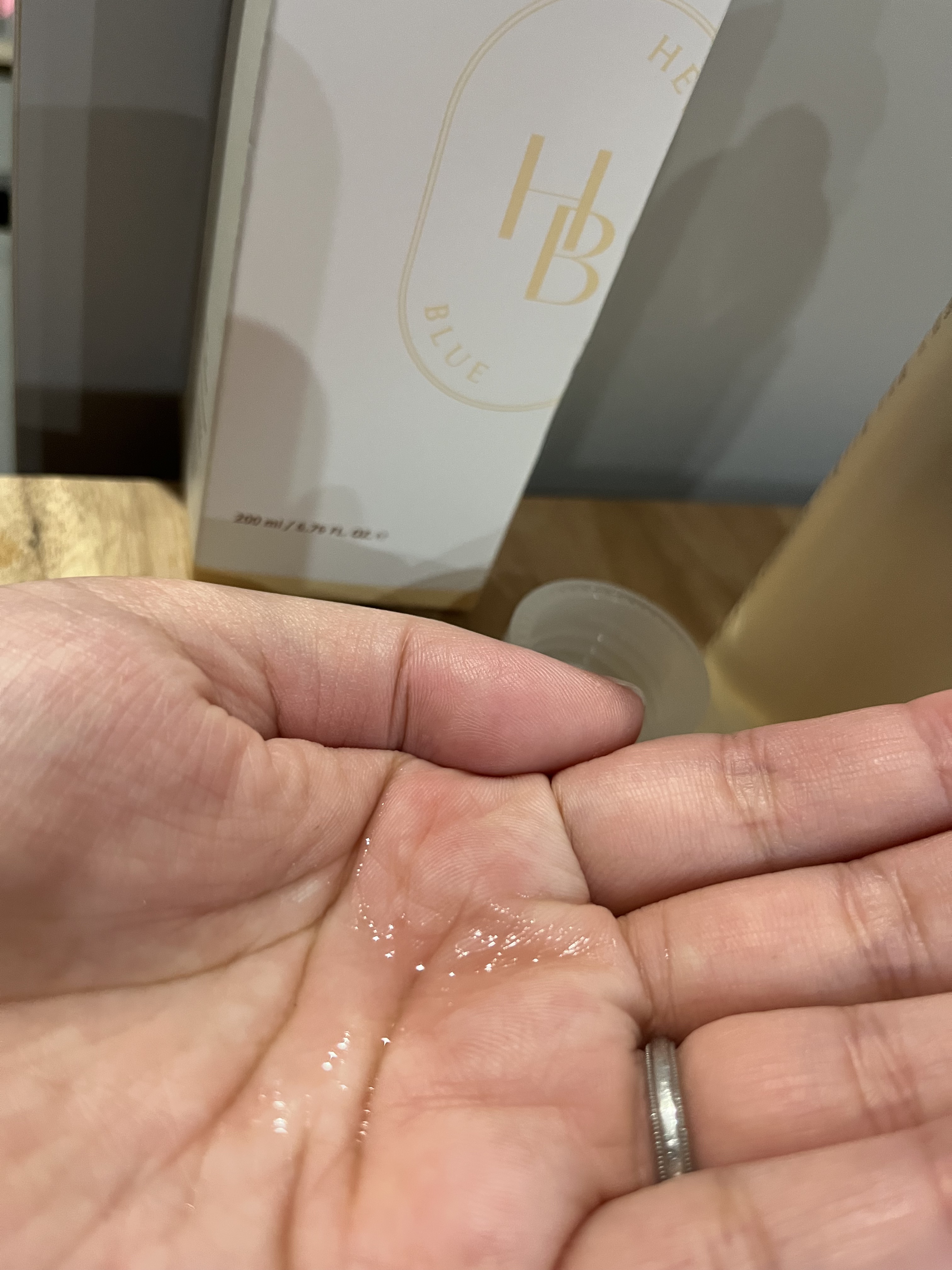 サーモンケアリングセンテラトナー/Heve Blue/化粧水を使ったクチコミ（2枚目）