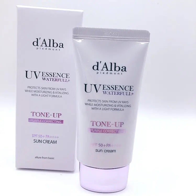 ダルバ ウォータフル トーンアップ サンクリーム(パープル)/ダルバ/日焼け止めクリームを使ったクチコミ(1枚目)