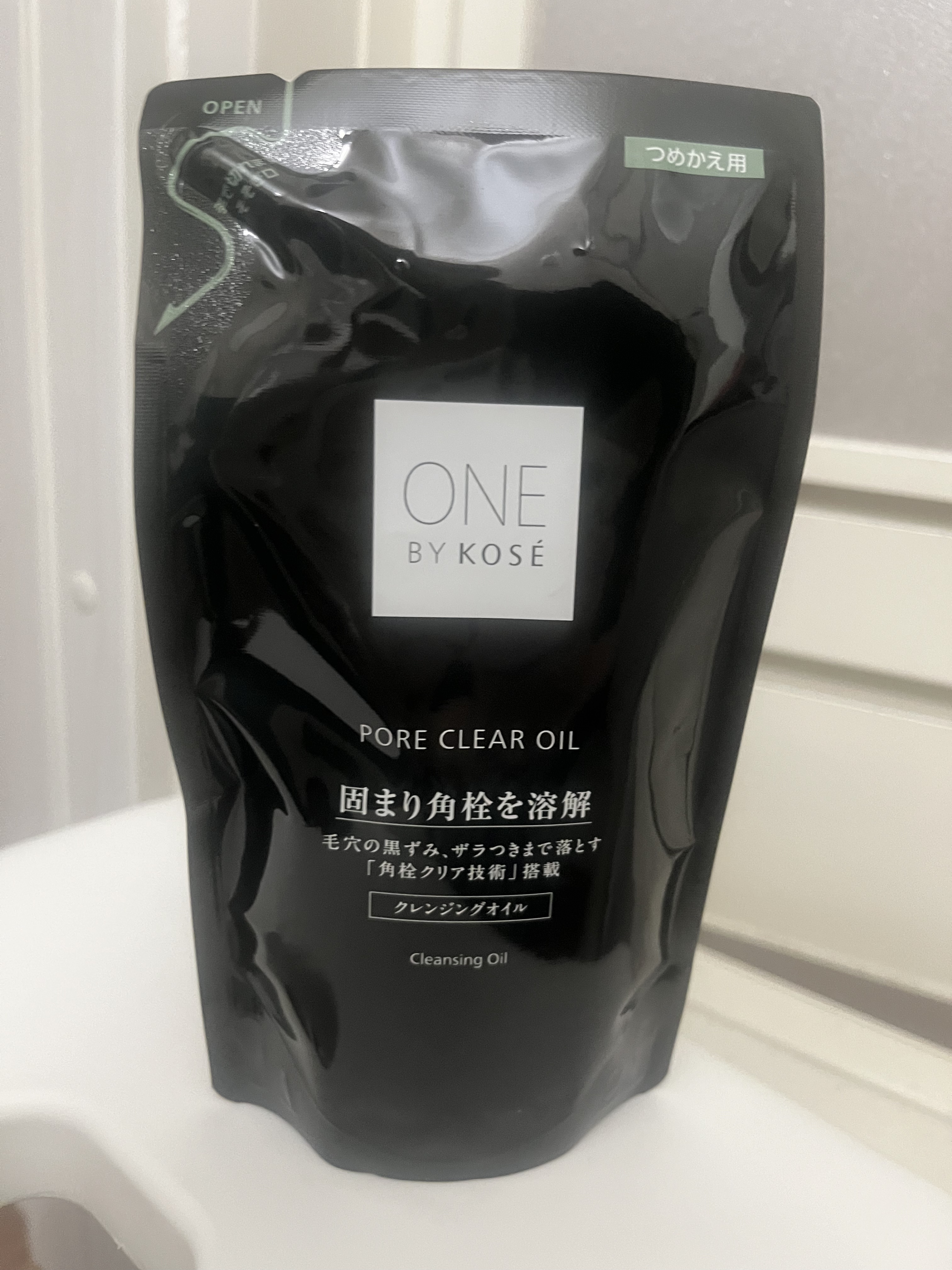 ポアクリア オイル つめかえ用 160ml/ONE BY KOSE/オイルクレンジングを使ったクチコミ（1枚目）