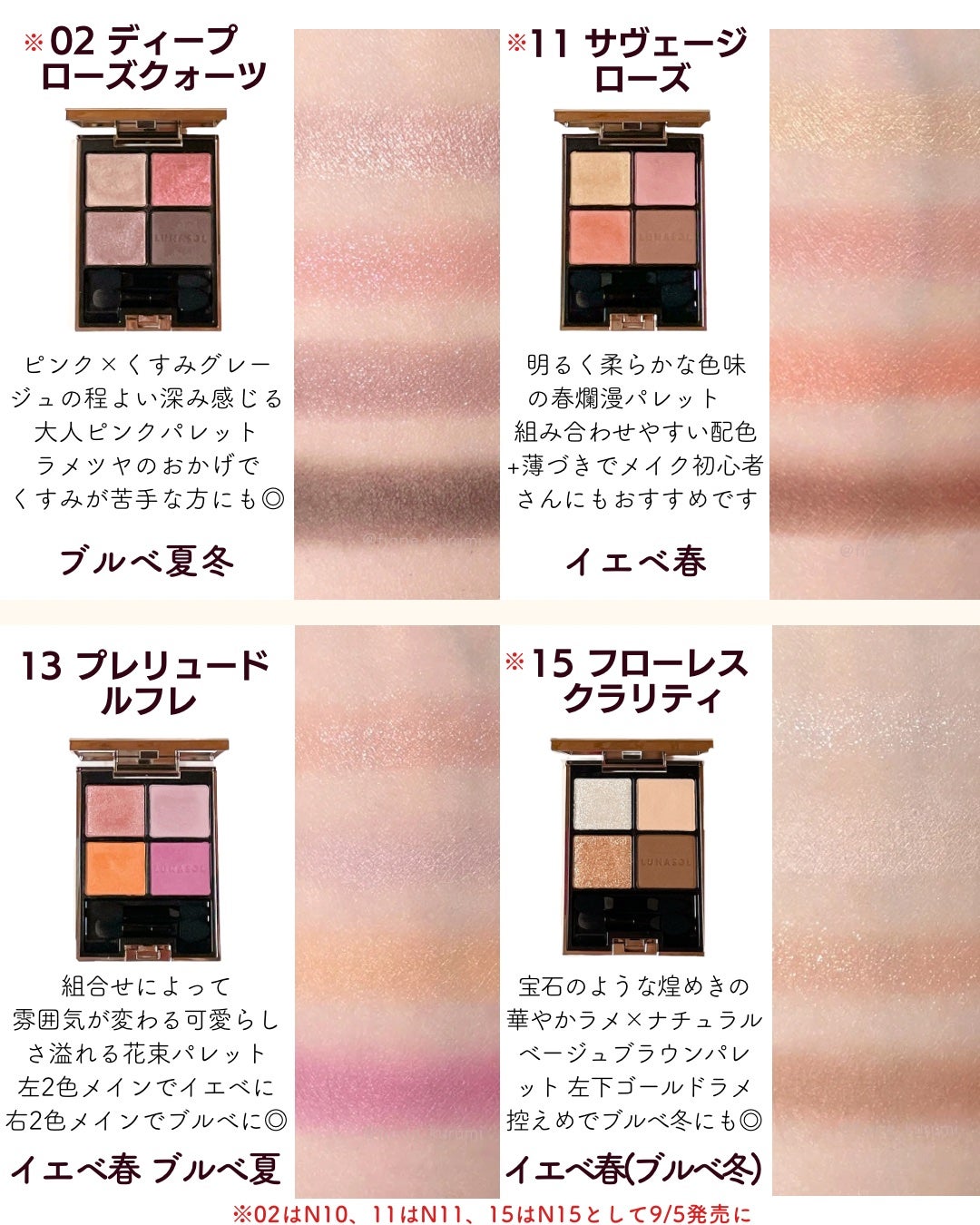 アイカラーレーション/LUNASOL/アイシャドウパレットを使ったクチコミ(3枚目)