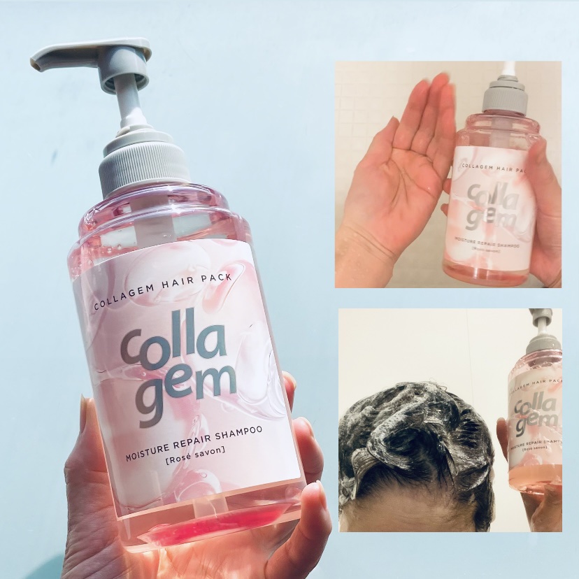 コラジェム モイスチャーリペアシャンプー/トリートメント/collagem/市販シャンプーを使ったクチコミ（2枚目）