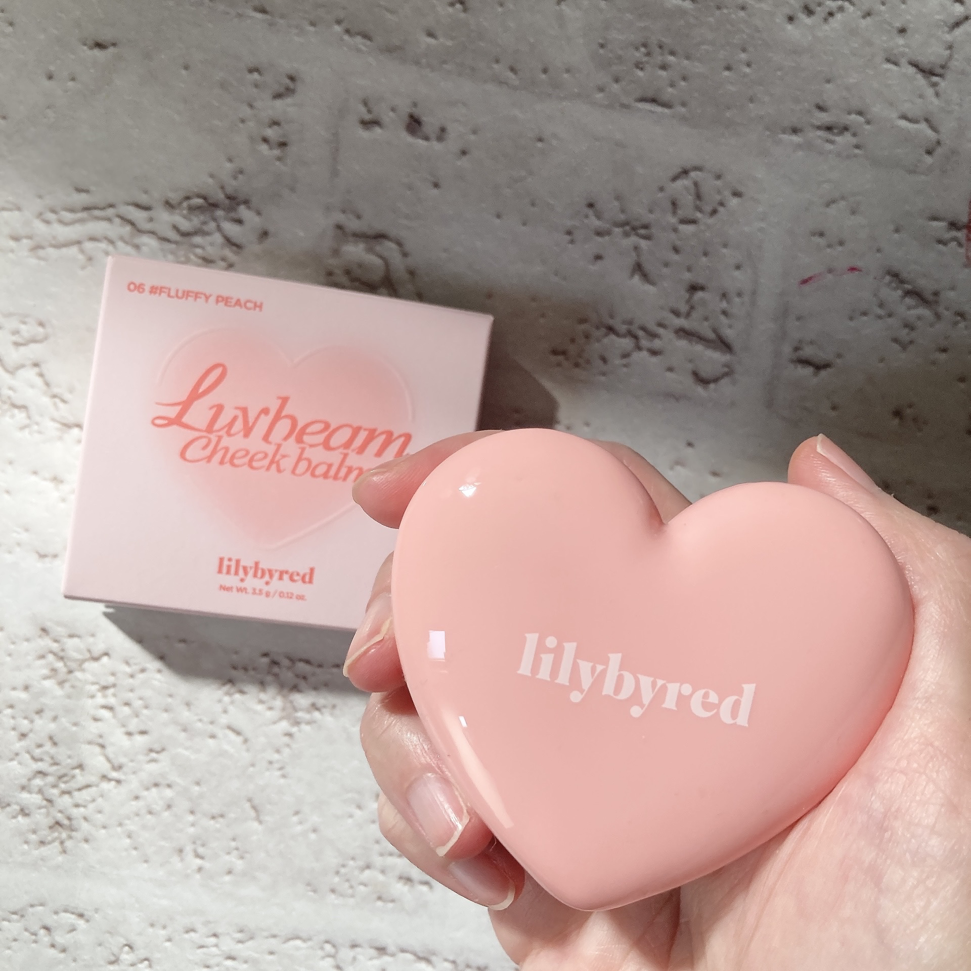 ラヴ ビーム チークバーム/lilybyred/ジェル・クリームチークを使ったクチコミ（1枚目）