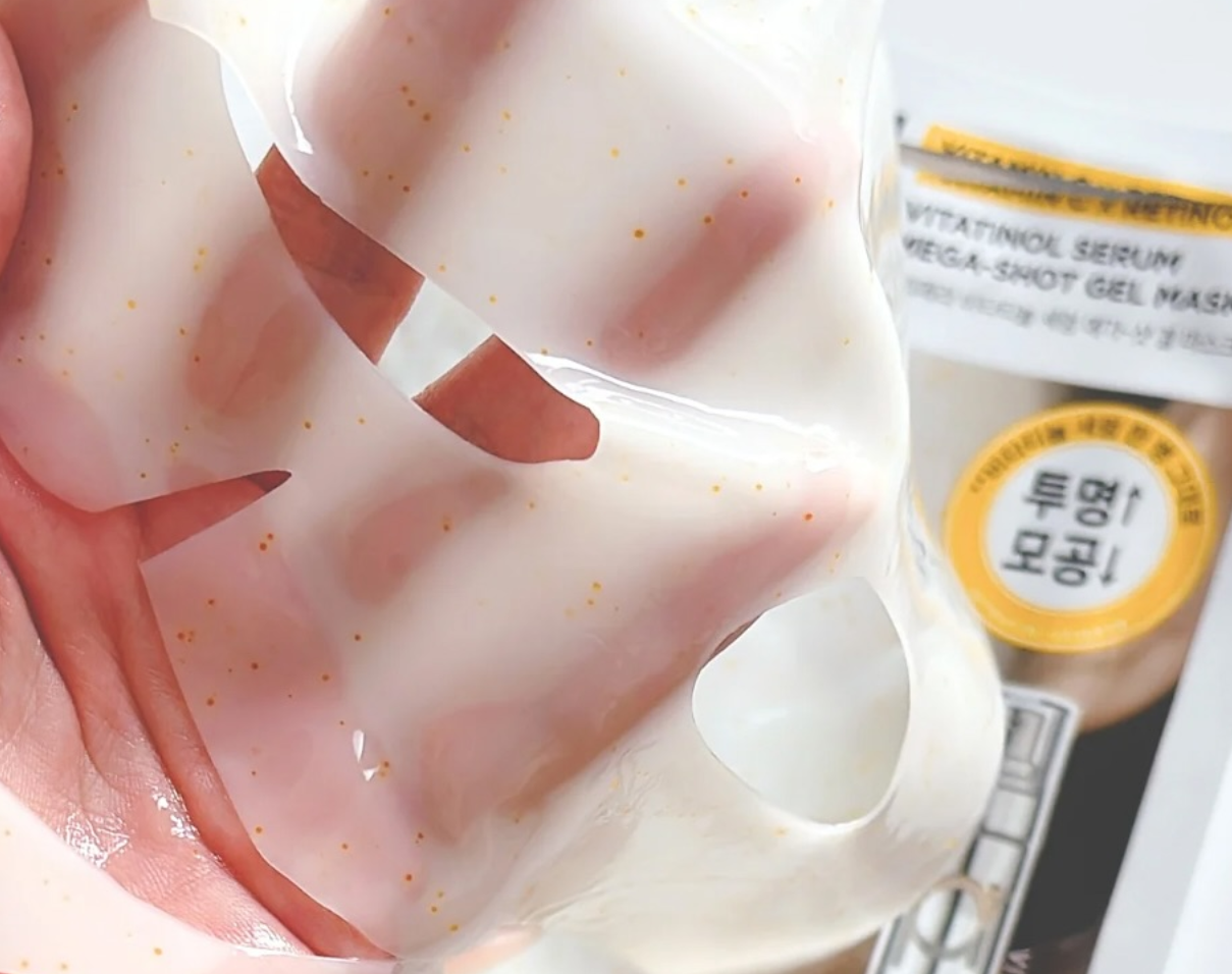 ビタチノールセラム メガショット ゲルマスク 34g/primera/シートマスク・パックを使ったクチコミ（2枚目）