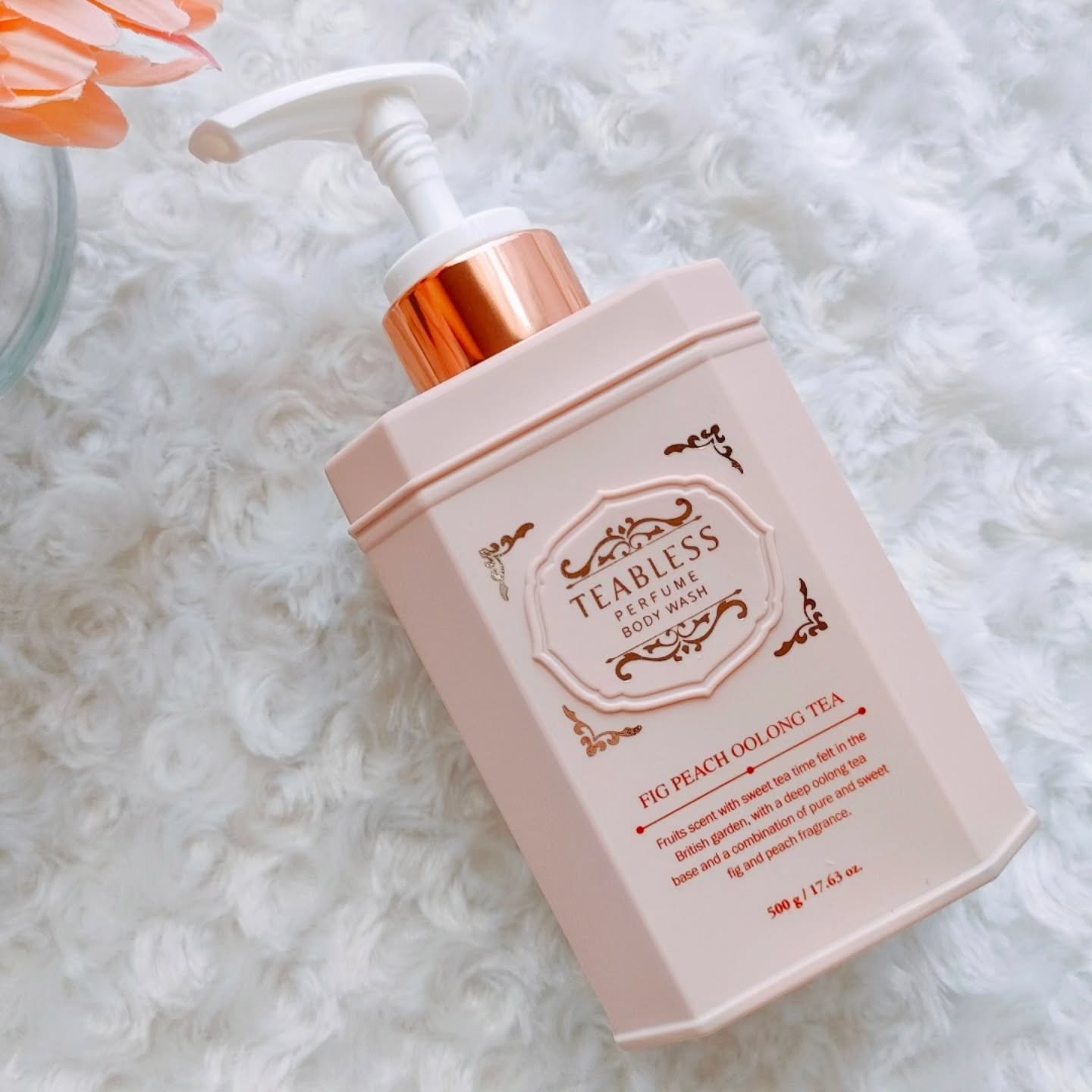 パフュームボディウォッシュ フィグピーチウーロンティー/TEABLESS/ボディソープを使ったクチコミ（2枚目）