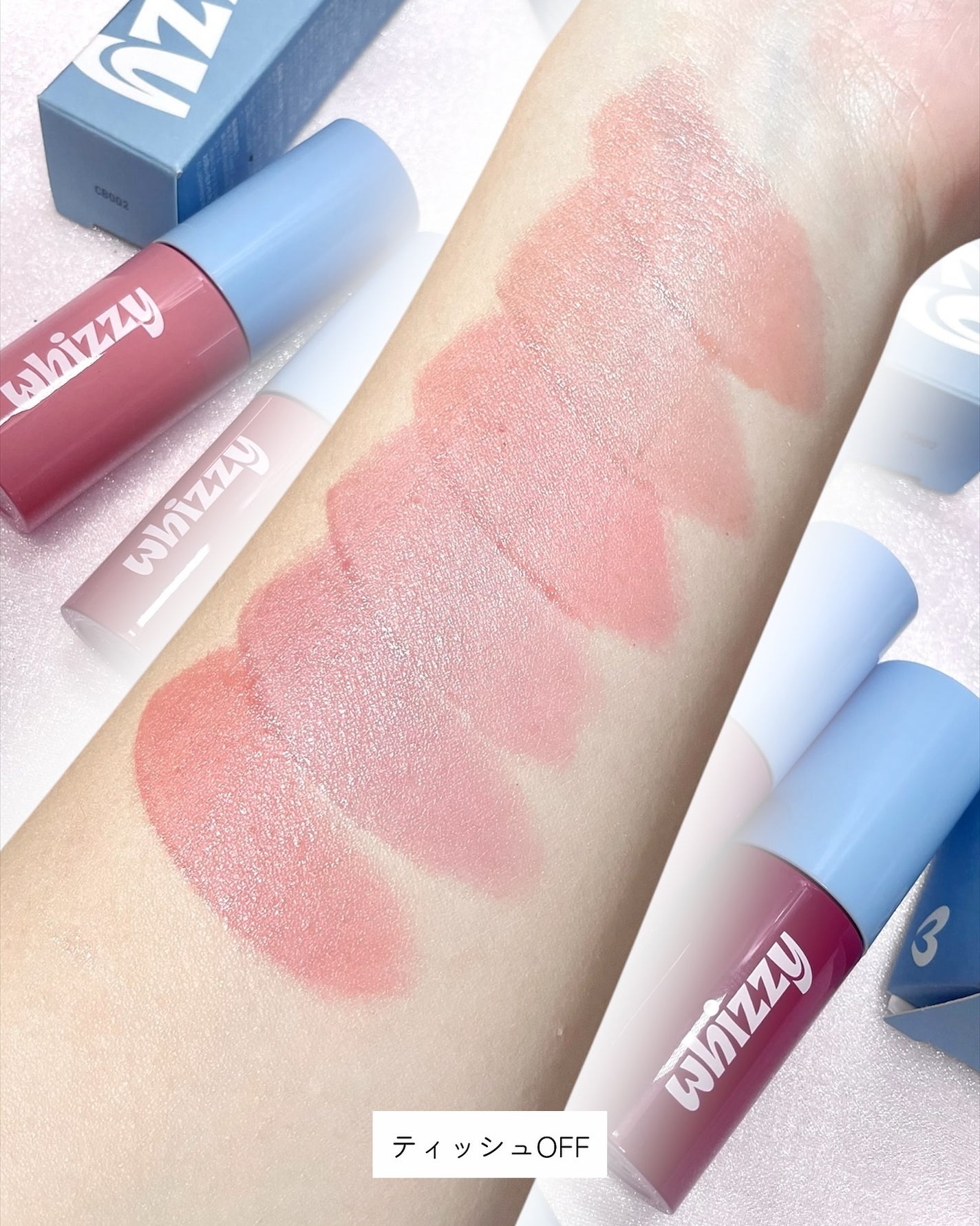 グローアップティント/WHIZZY/リップティントを使ったクチコミ(5枚目)