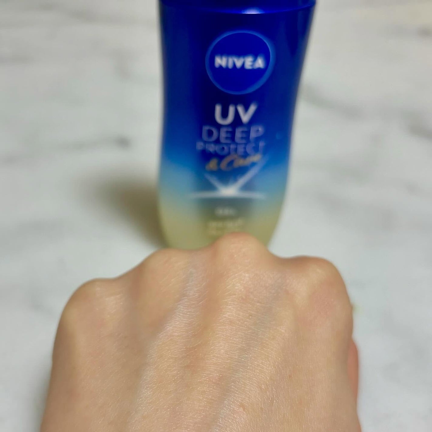 ニベアUV ディープ プロテクト&ケア ジェル/ニベア/日焼け止めジェルを使ったクチコミ(3枚目)