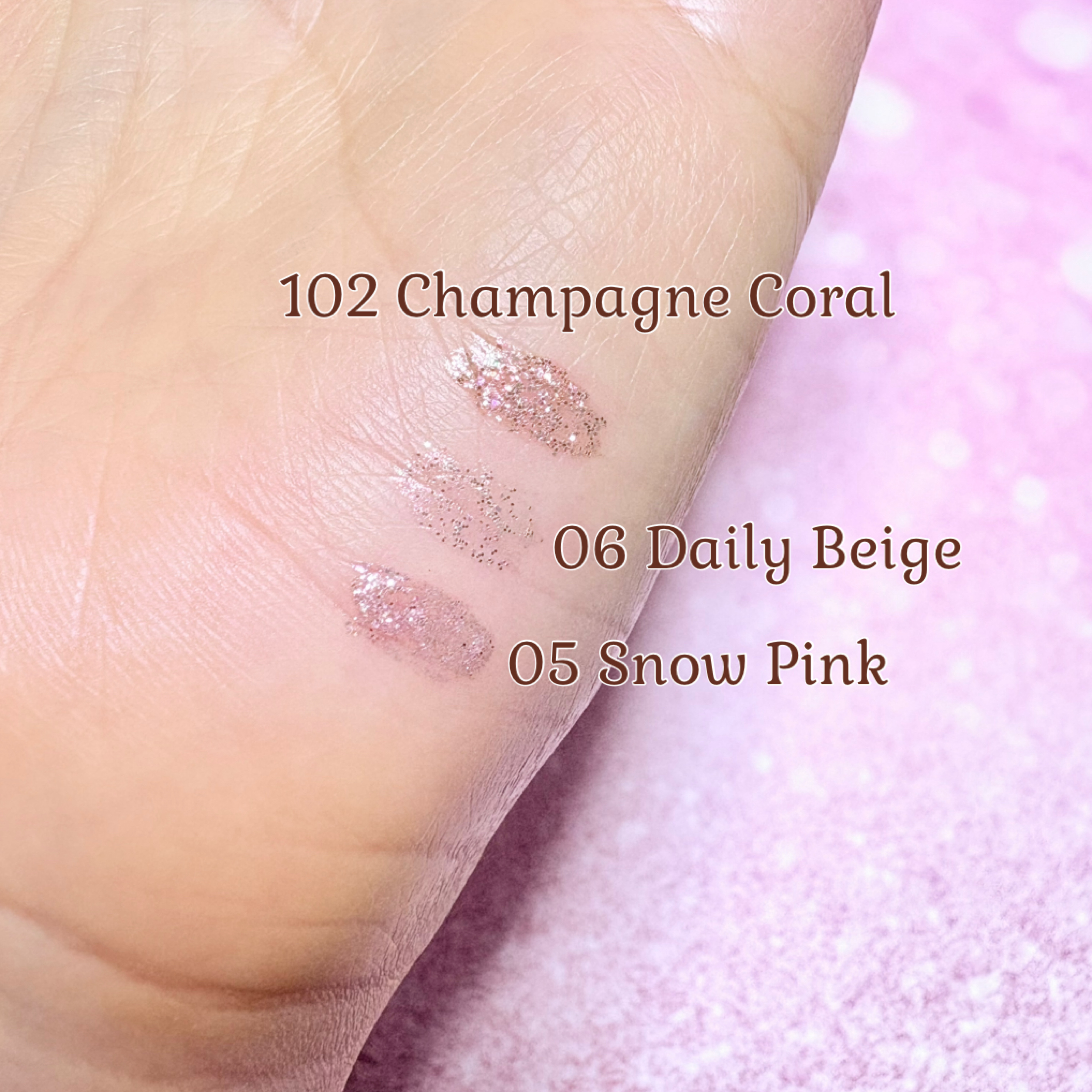 シピシピ グリッター イルミネーションライナー S/CipiCipi/リキッドアイライナーを使ったクチコミ（3枚目）