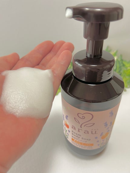 泡ボディソープ/arau.(アラウ)/ボディソープを使ったクチコミ(4枚目)