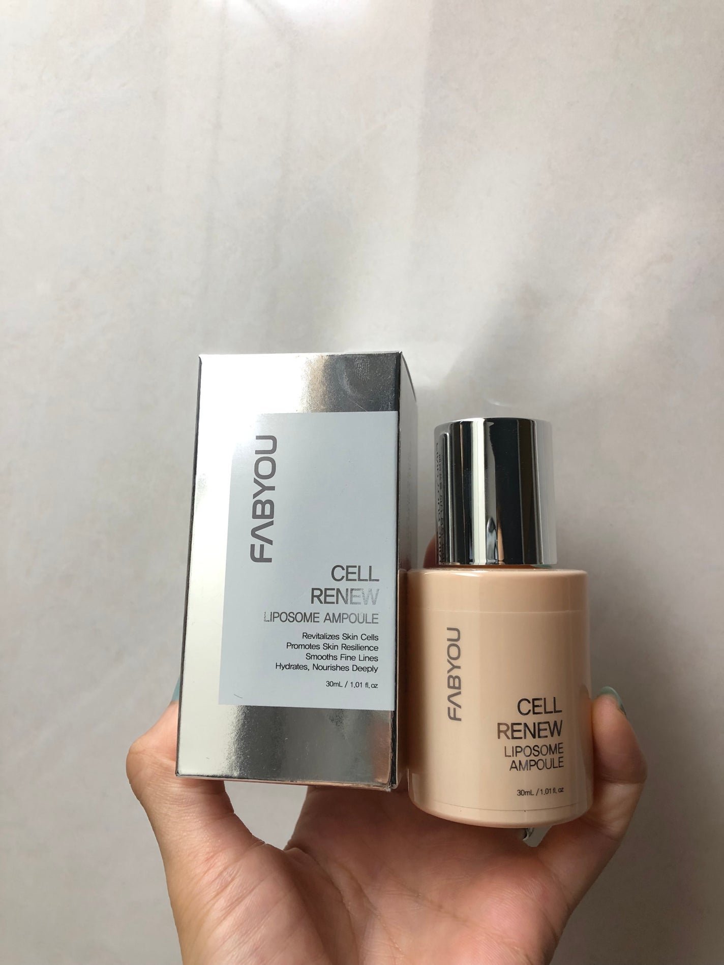 セルリニュー リポソームアンプル/FABYOU/美容液を使ったクチコミ(1枚目)