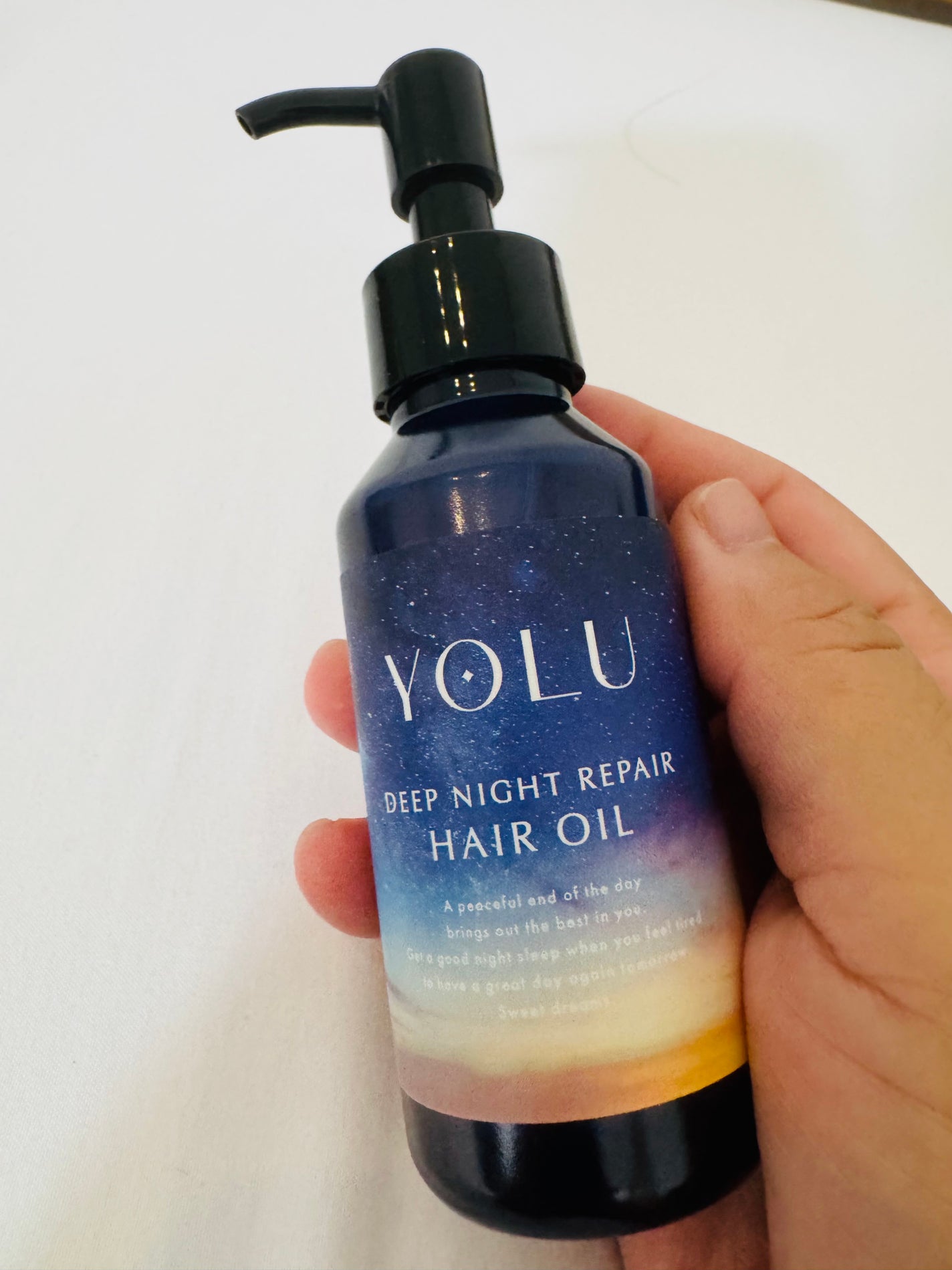 ヨル ディープナイトリペアヘアオイル/YOLU/ヘアオイルを使ったクチコミ(1枚目)