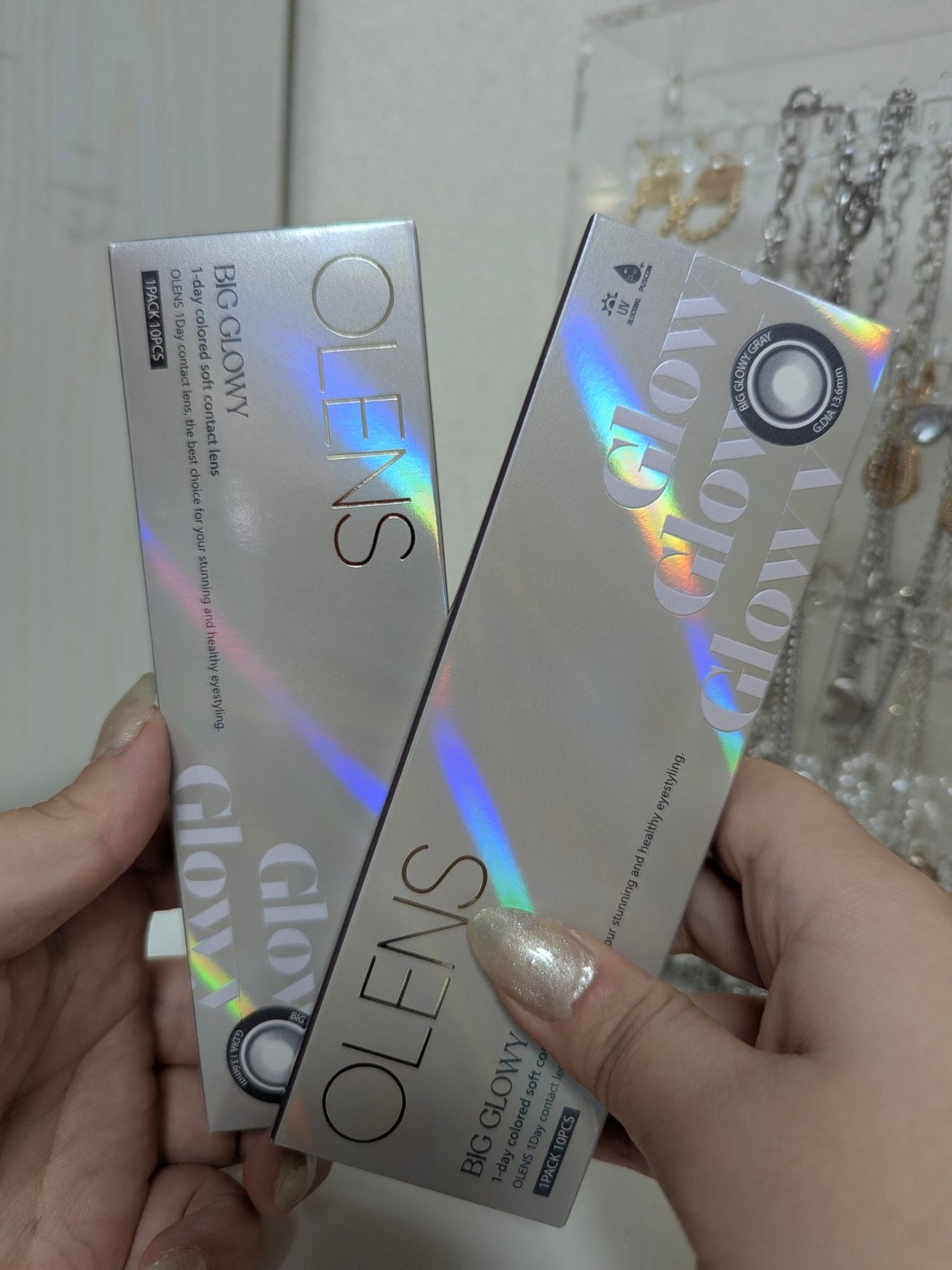 Big Glowy 1day/OLENS/ワンデー(1DAY)カラコンを使ったクチコミ(3枚目)