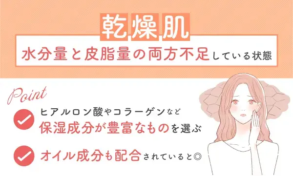 乾燥肌のベースメイク解説