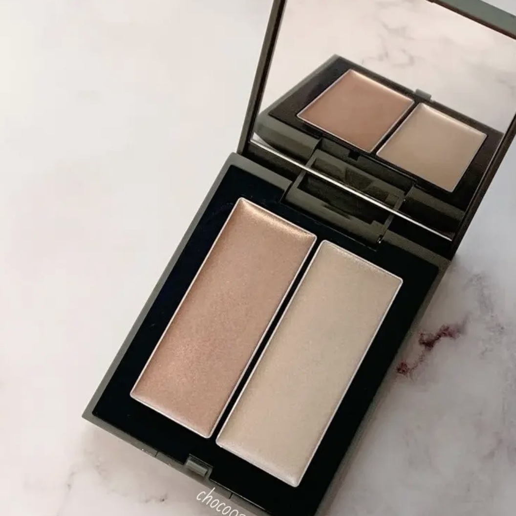 THREE シマリング グロー デュオ/THREE/クリームハイライトを使ったクチコミ（1枚目）