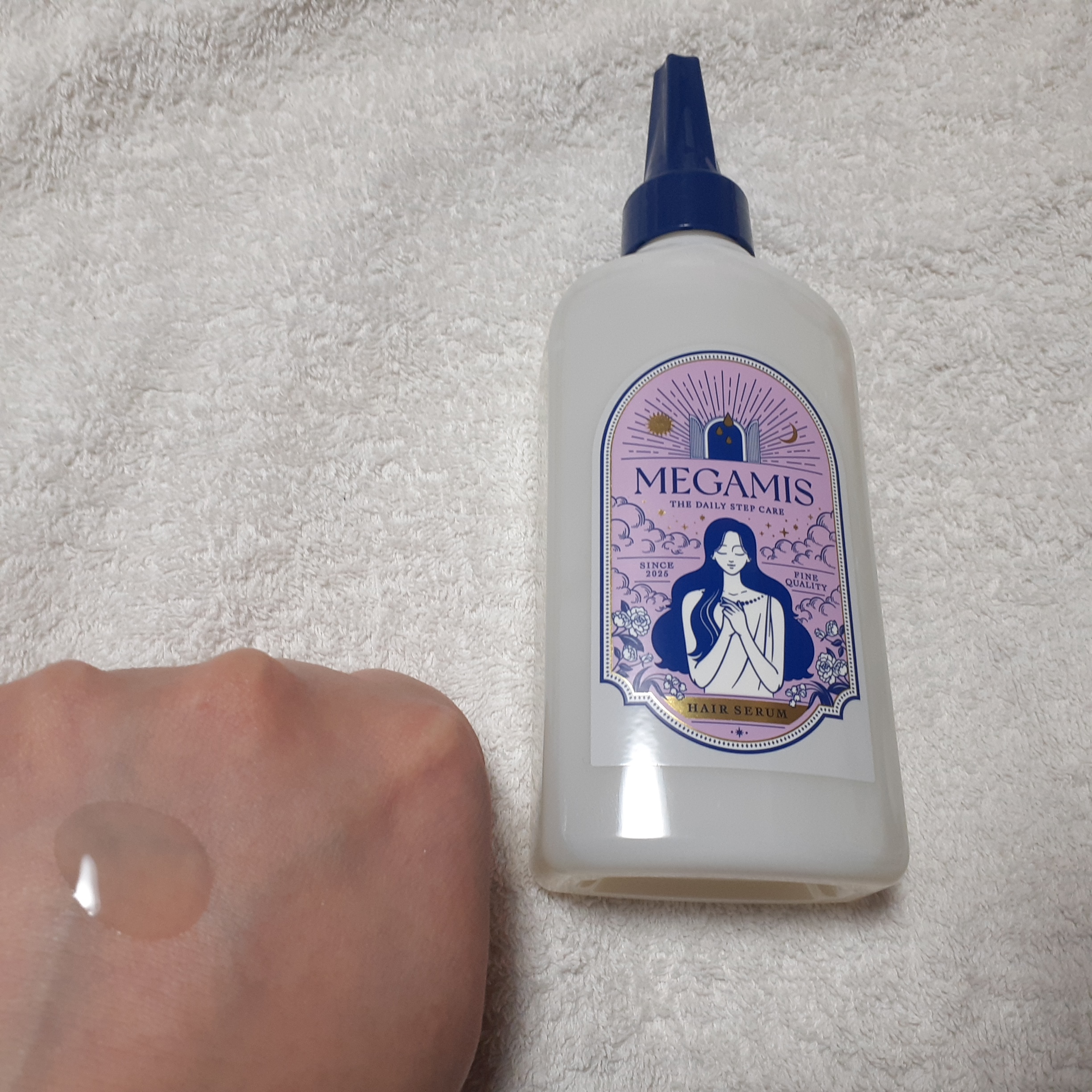 MEGAMIS ヘアセラム/MEGAMIS/洗い流すヘアトリートメントを使ったクチコミ（1枚目）