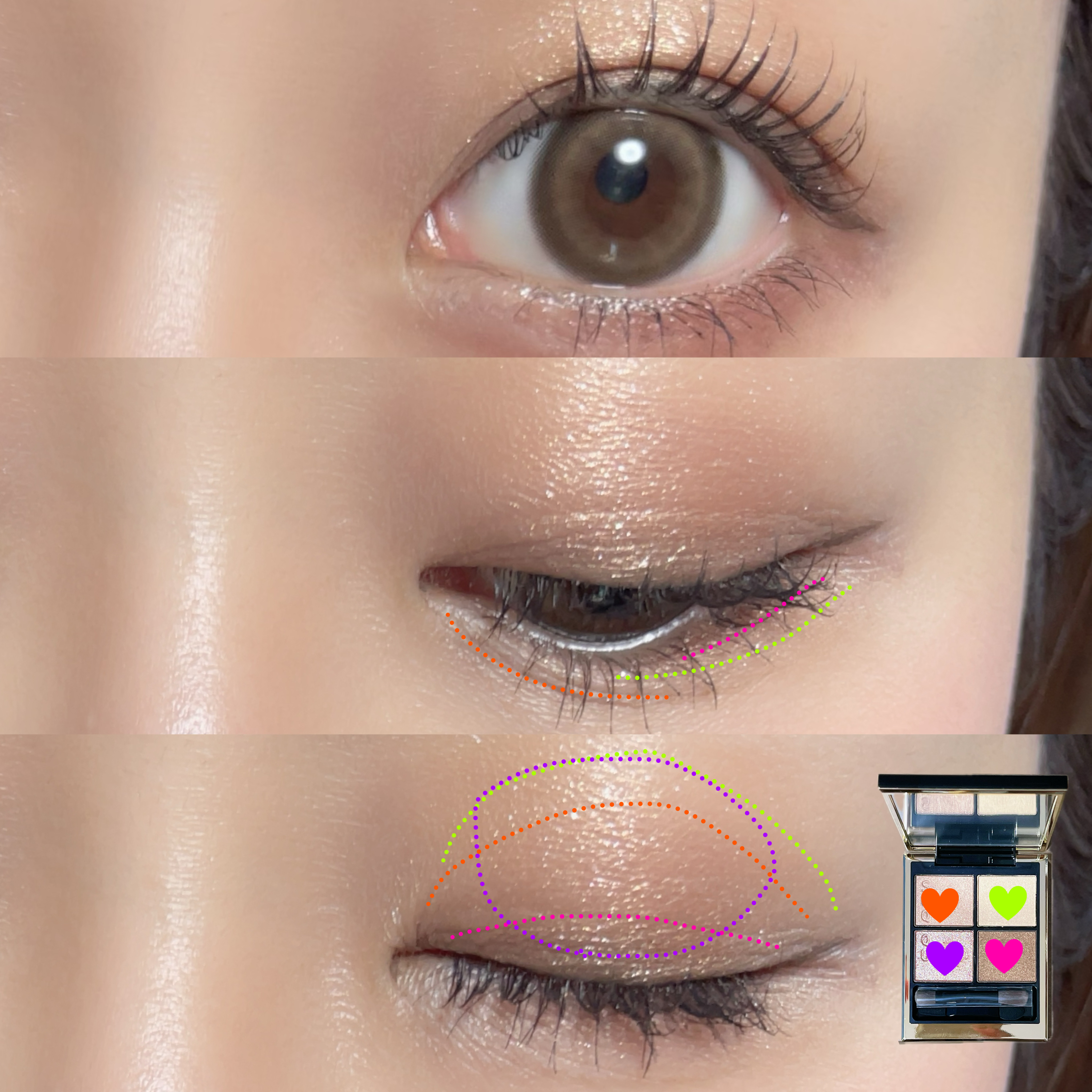 シグニチャー カラー アイズ/SUQQU/アイシャドウパレットを使ったクチコミ（2枚目）