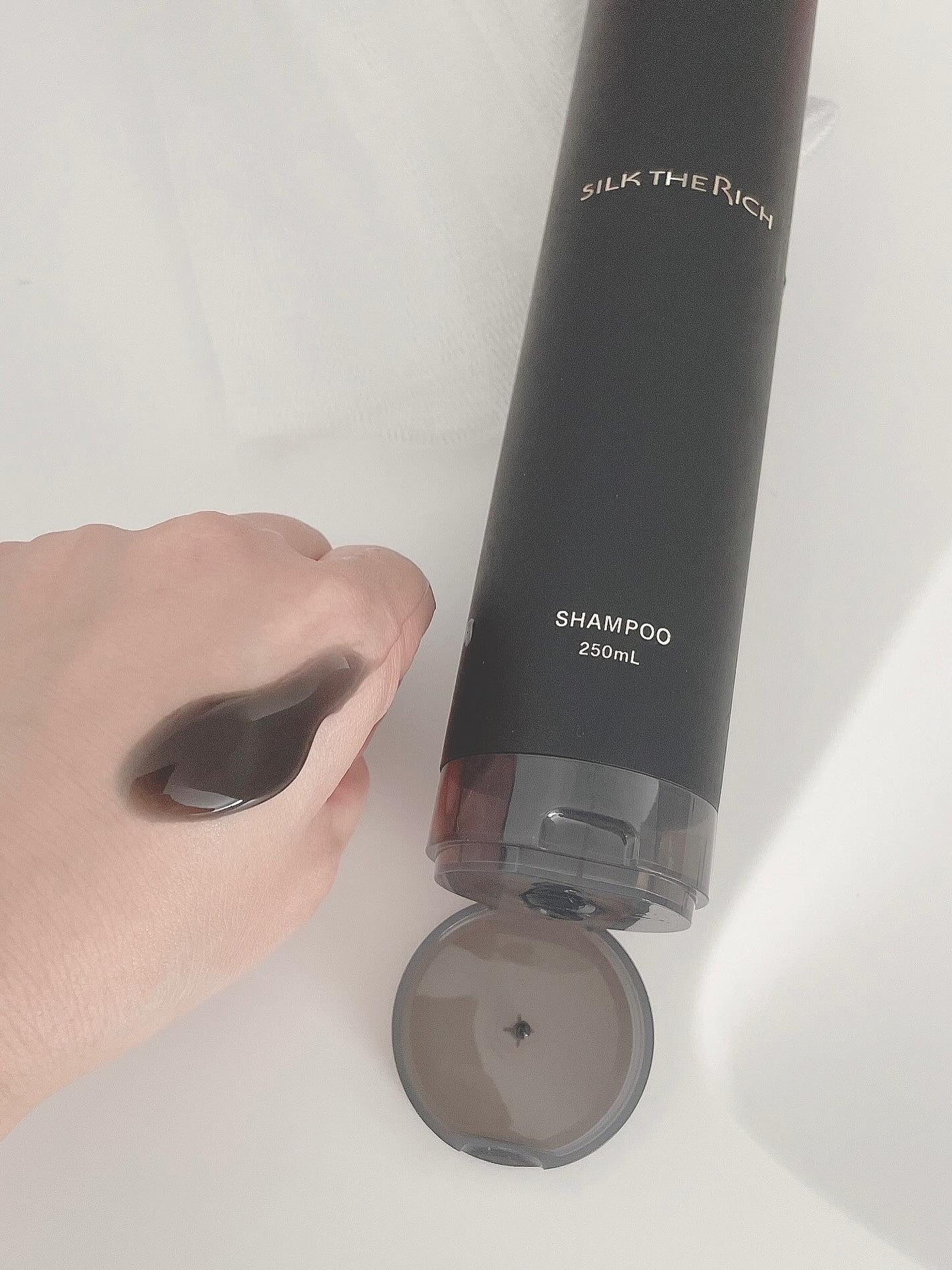 SILK THE RICH スカルプ&リペア シャンプー・トリートメント/SILK THE RICH/市販シャンプーを使ったクチコミ(3枚目)