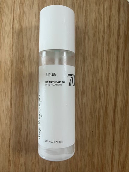 ドクダミ70デイリーリリーフローション/Anua/乳液を使ったクチコミ(1枚目)