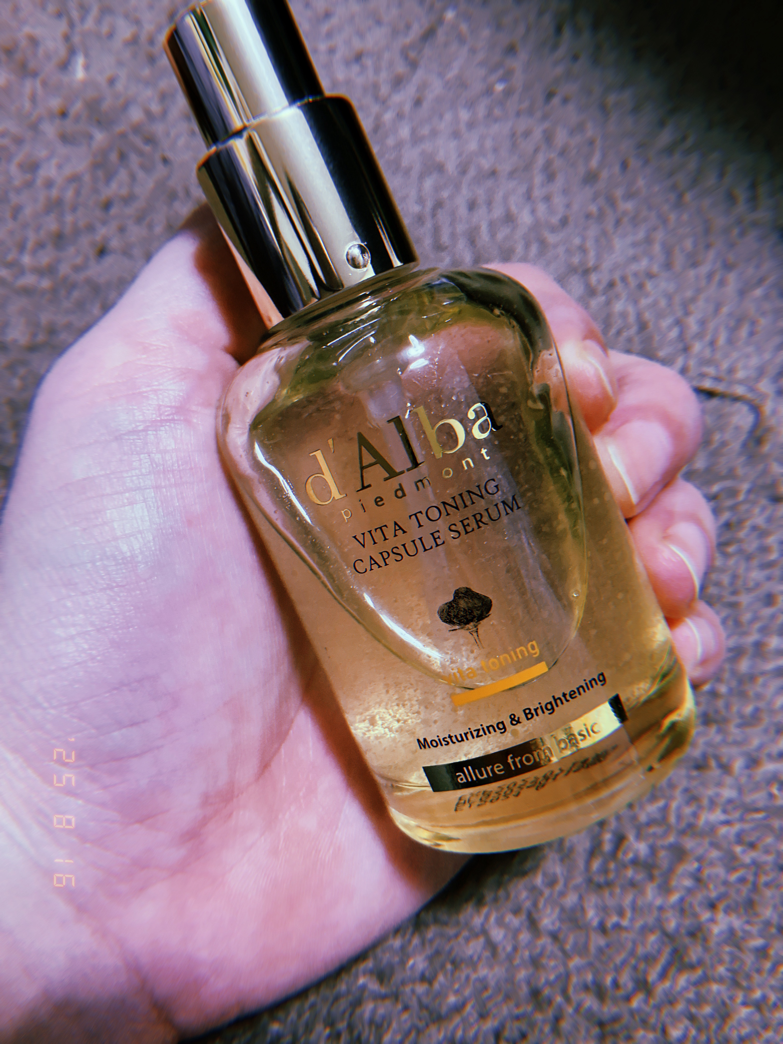 ビタトーニングカプセルセラム/ダルバ/美容液を使ったクチコミ（2枚目）