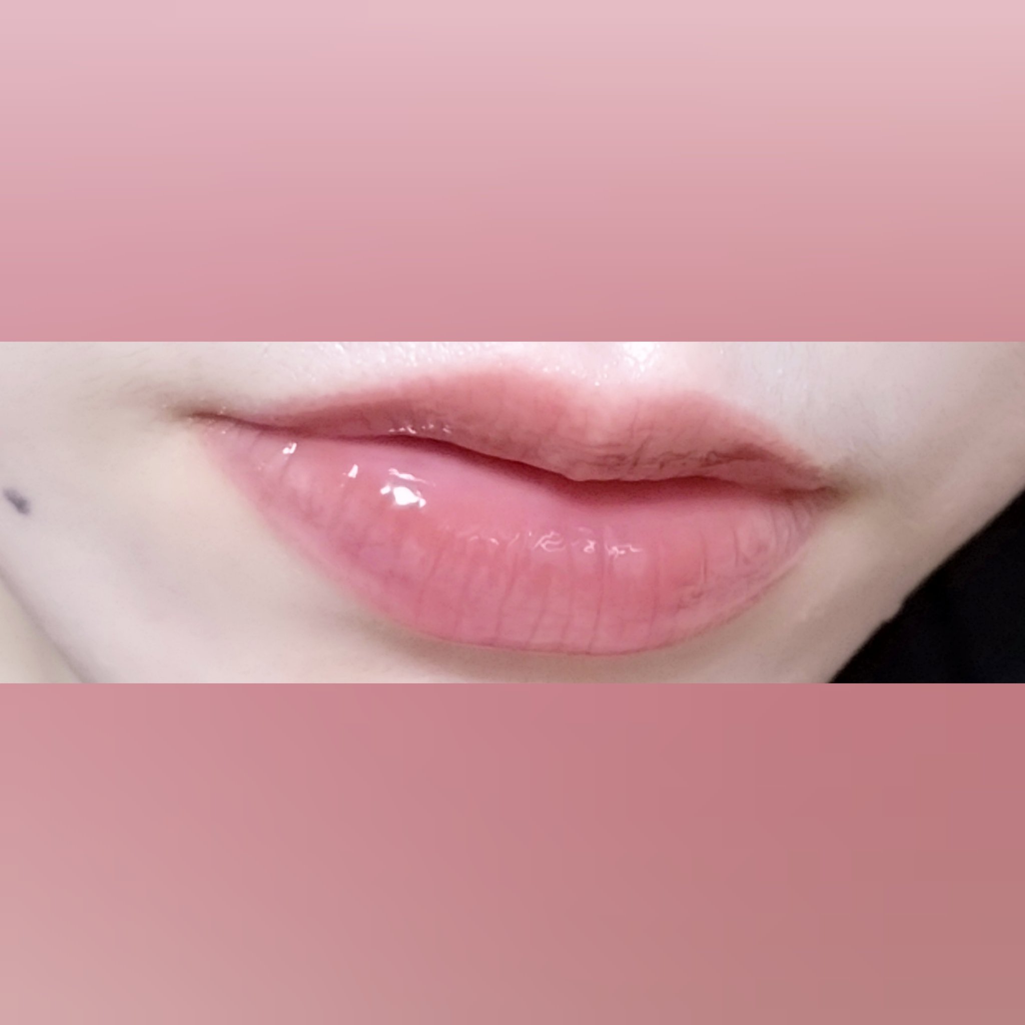 ラカ　マキシグレイヤーティント/Laka/リップティントを使ったクチコミ（3枚目）