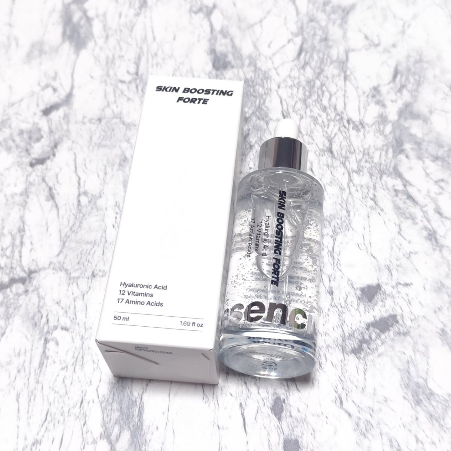 スキンブースティングフォルテセラム/essenciel/美容液を使ったクチコミ（1枚目）