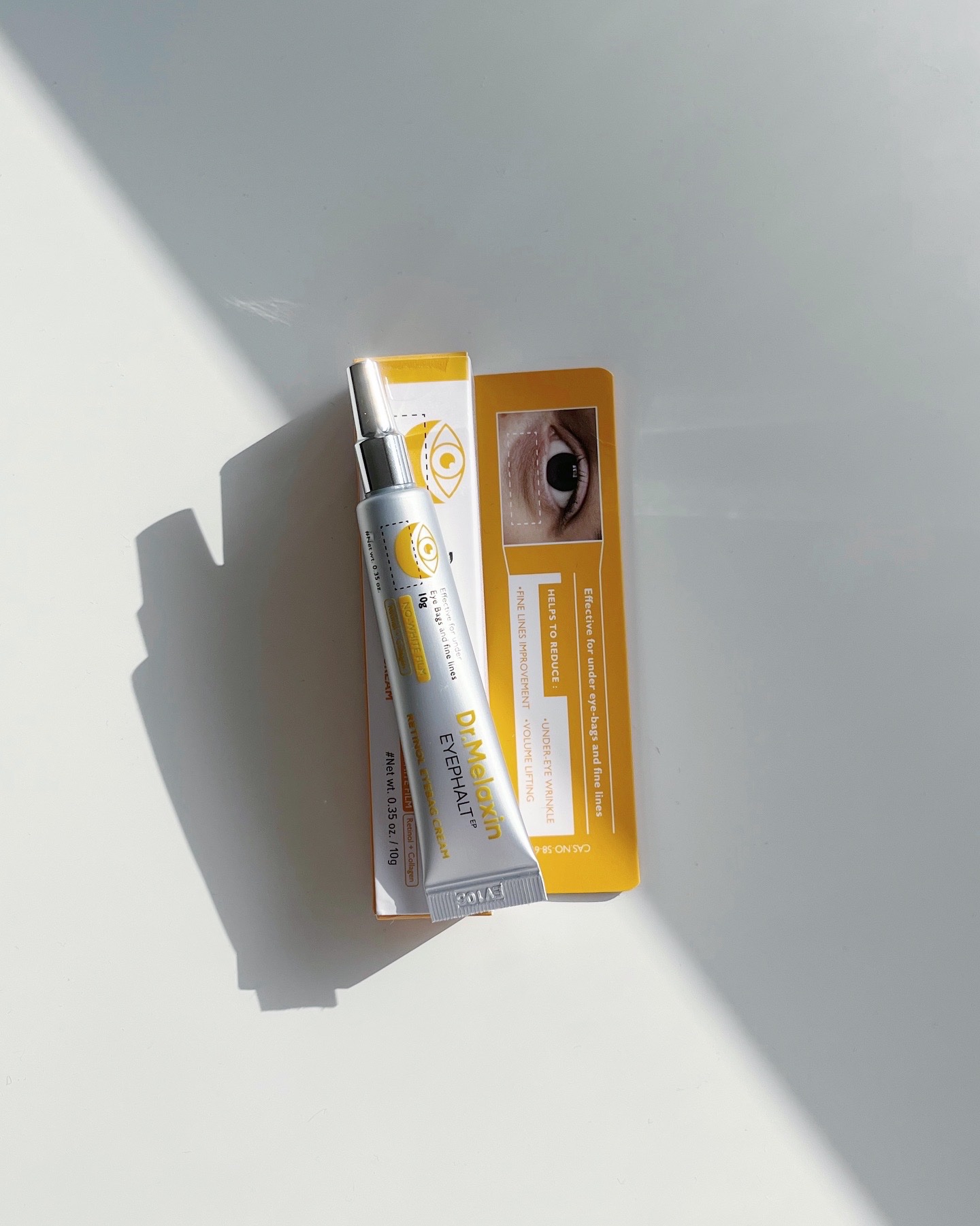 レチノールアイファルトアイバッククリーム/Dr.Melaxin/アイケア・アイクリームを使ったクチコミ（1枚目）