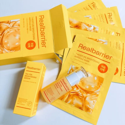 7モイスチャーブライトニングアンプルマスク/Real Barrier/シートマスク・パックを使ったクチコミ(5枚目)