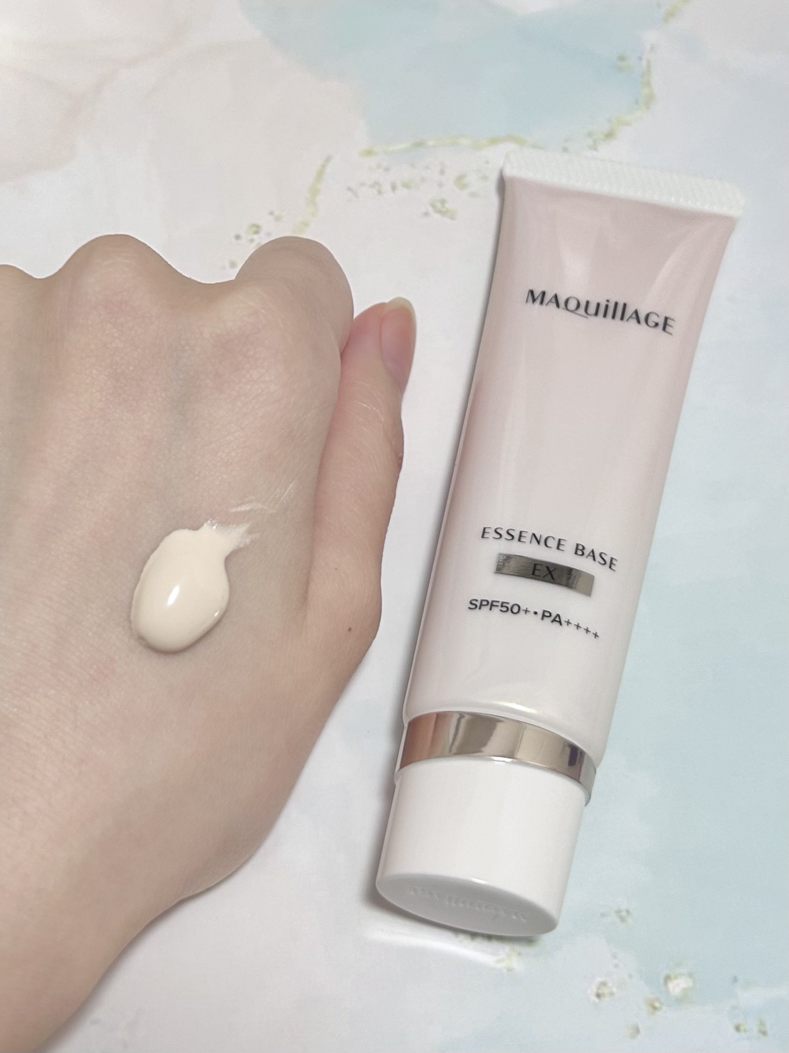 エッセンスベース EX/マキアージュ/化粧下地を使ったクチコミ（1枚目）