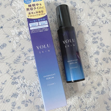 ヨル スキン オーバーナイトセラム クリア/YOLU/美容液を使ったクチコミ(1枚目)