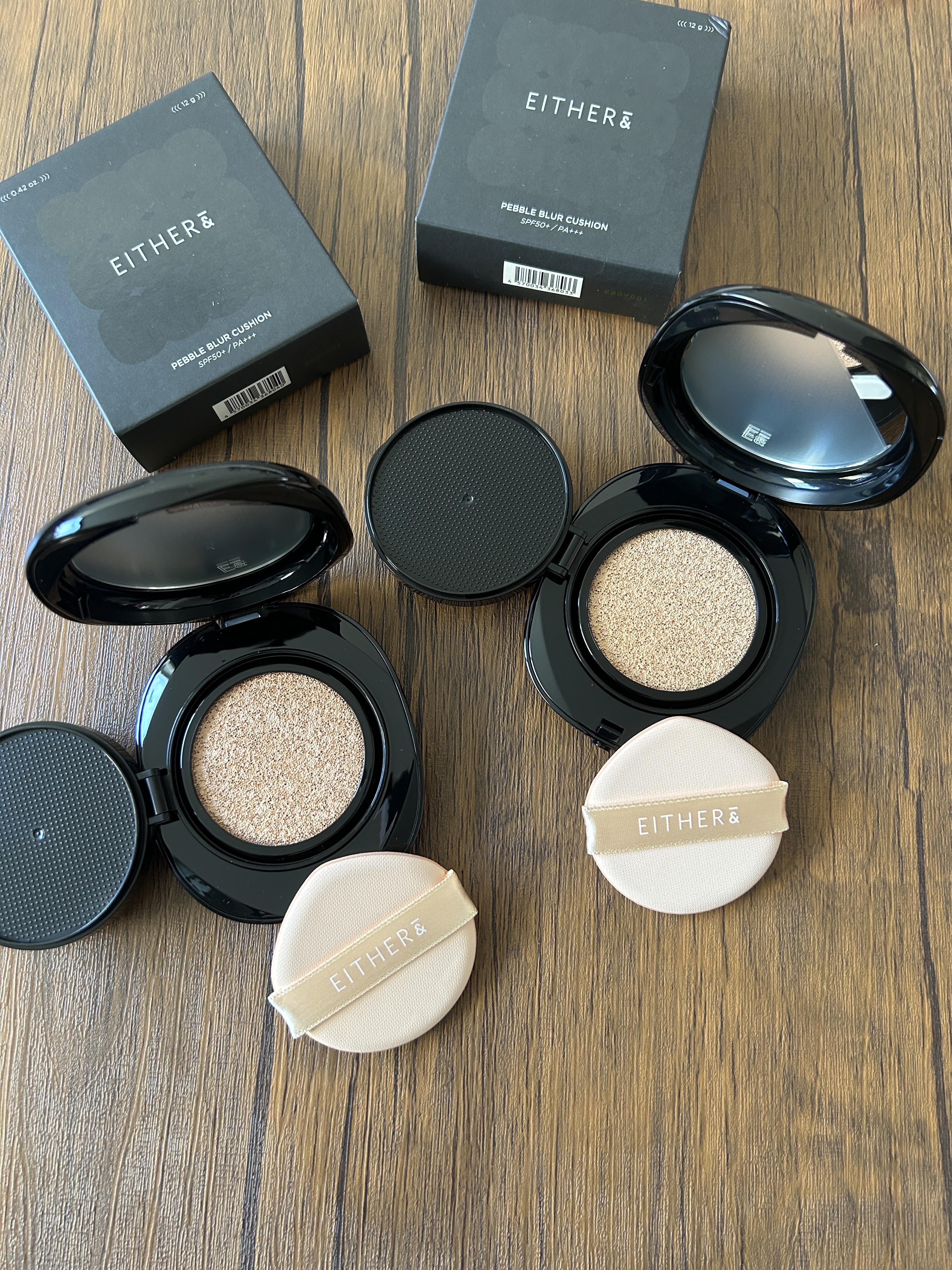 Pebble Blur Cushion/EITHER＆/クッションファンデーションを使ったクチコミ（2枚目）